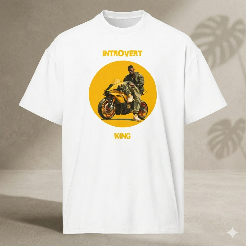 Xantho Philos™ Box Tee in White for men, crisp structured box tee with a clean premium finish