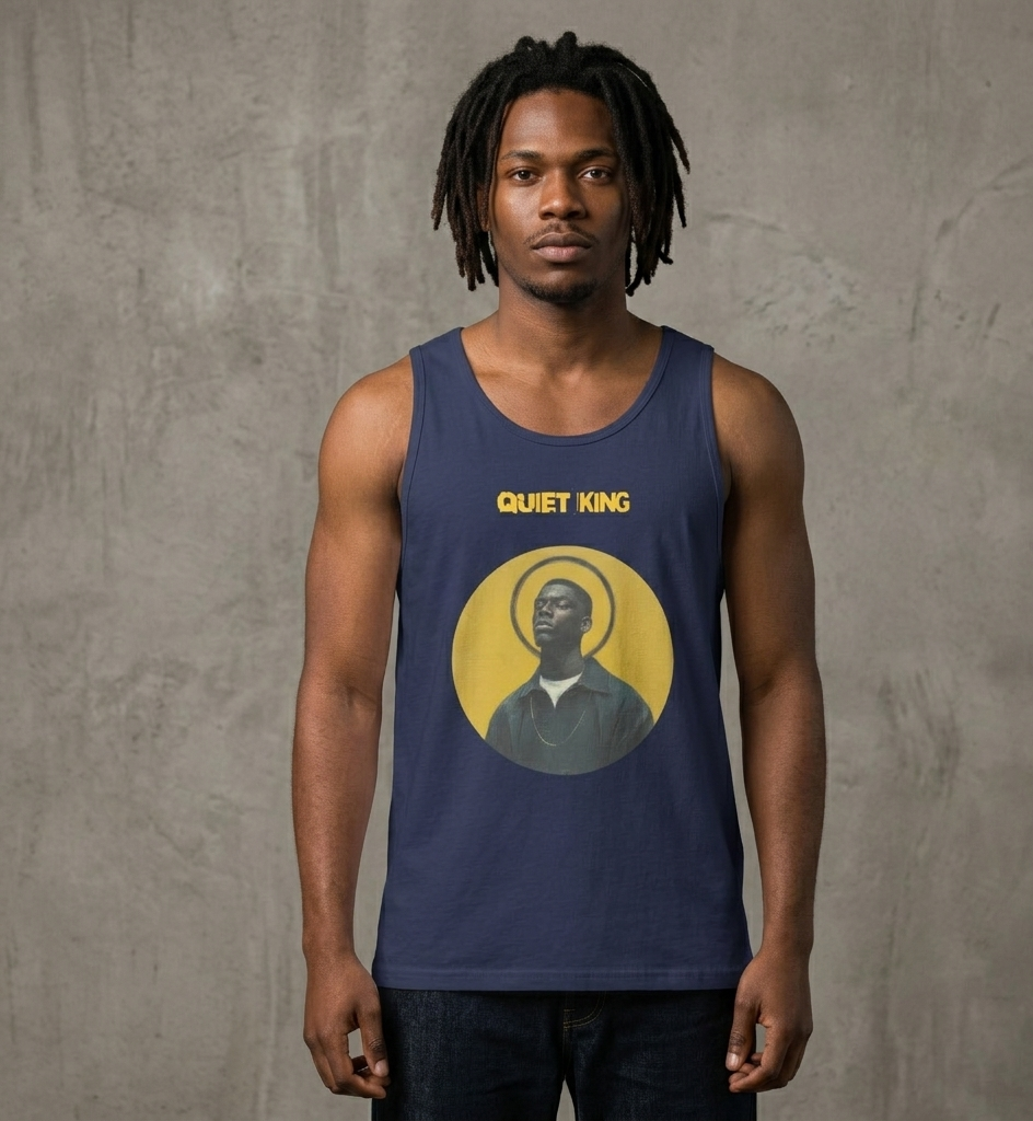 Xantho Philos™ Tank Top in Harbor Blue for men, lightweight premium tank top with a clean casual tone