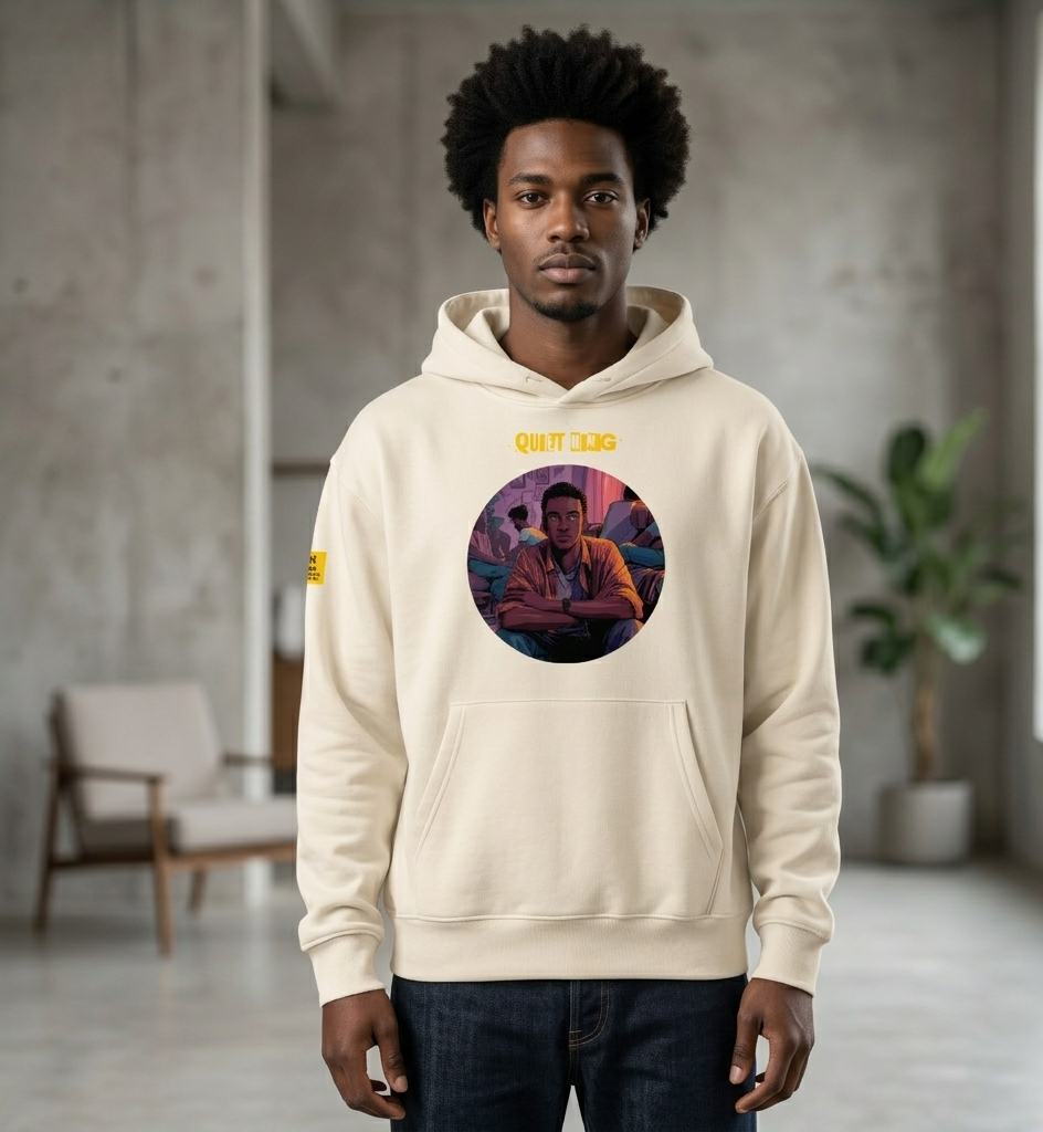IA-PM-ISTJ005-DUST-01_oversized-hoodie-model.pngIntrovertedAlpha™ Oversized Hoodie in Dust for men, soft neutral heavyweight hoodie with a relaxed fit