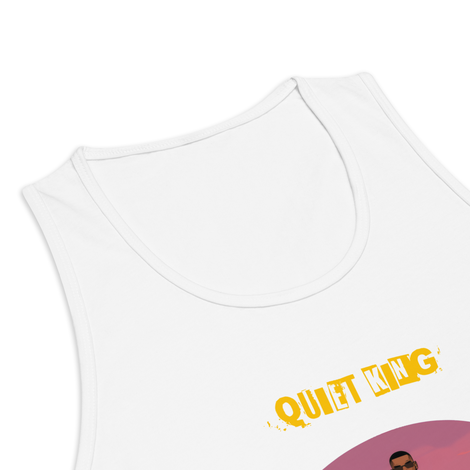 Xantho Philos™ Tank Top in White for men, crisp minimalist tank top with a breathable everyday fit