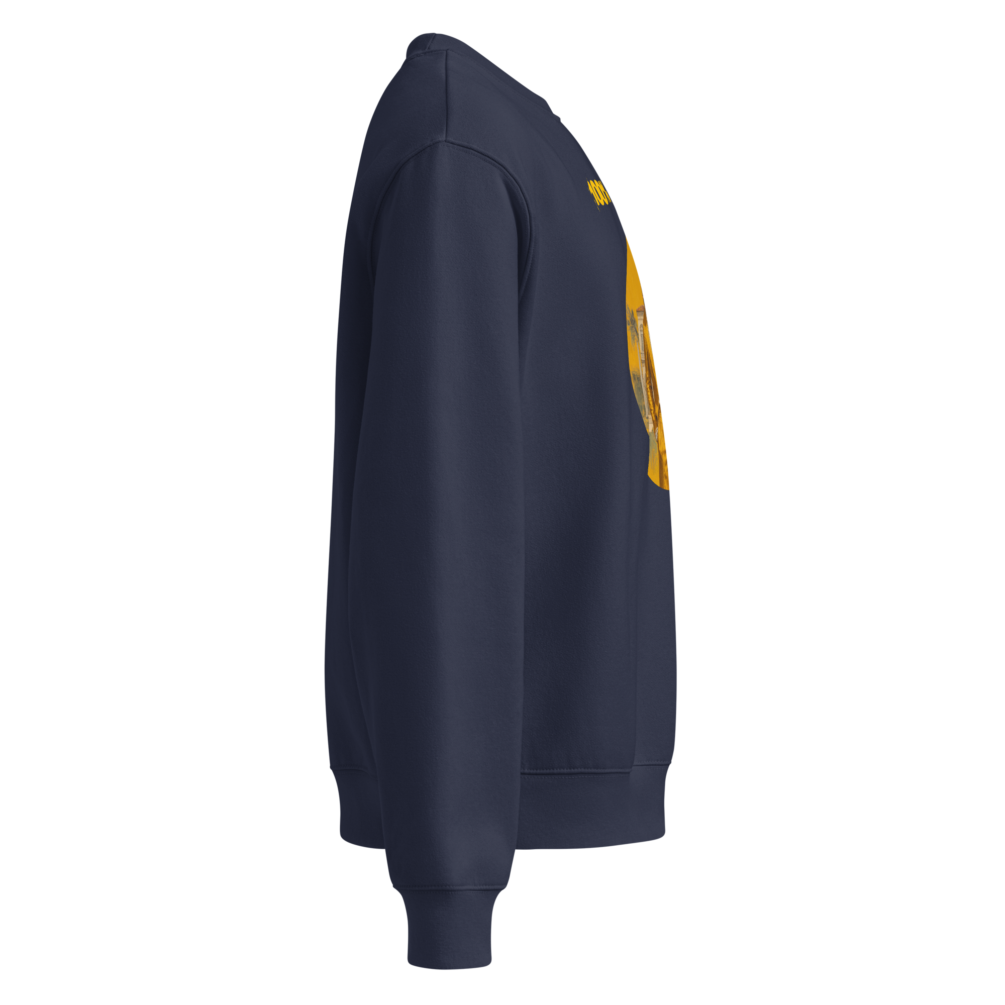 Xantho Philos™ Oversized Sweatshirt in Navy for men, minimalist premium sweatshirt with everyday streetwear style