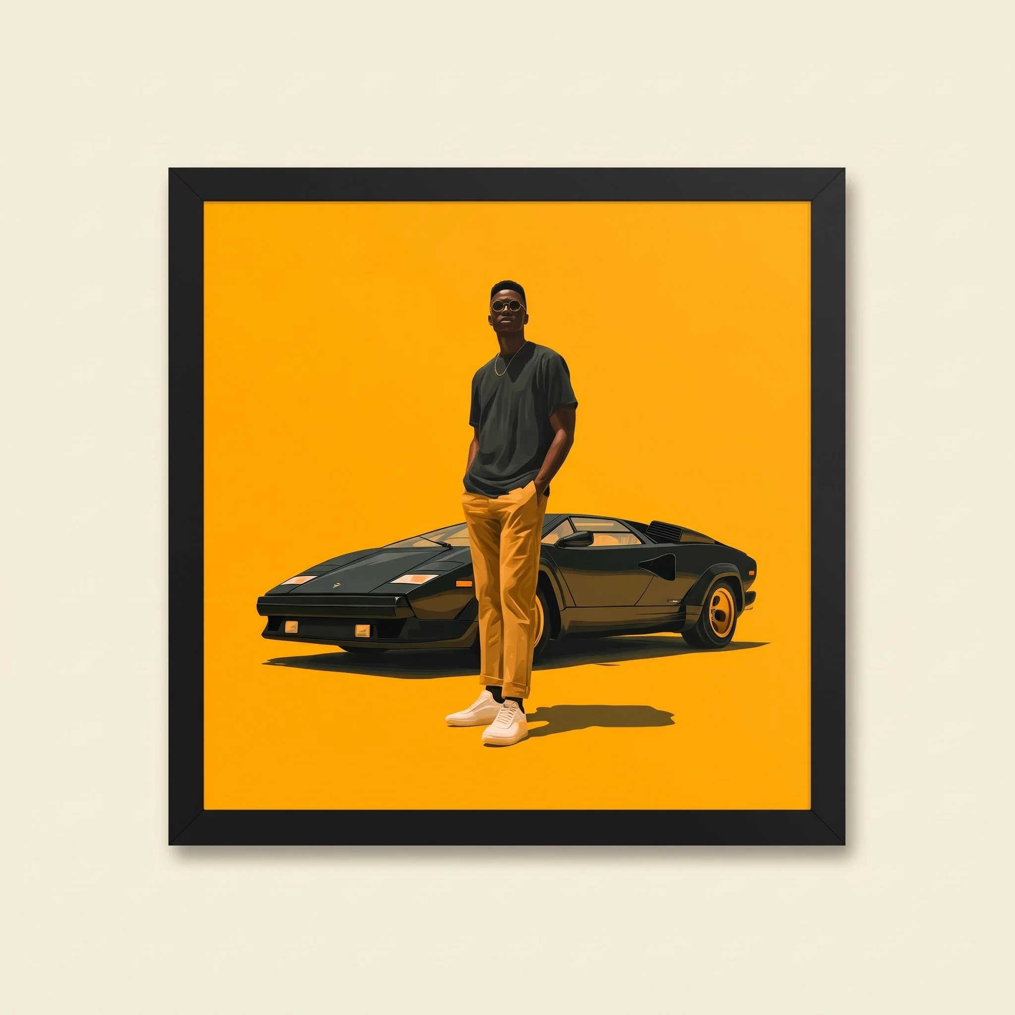 Nothing Left to Prove — Premium Luster Framed Wall Art