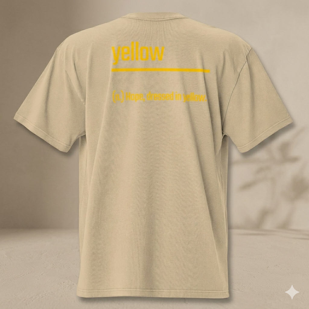 Xantho Philos™ Oversized Faded T-Shirt in Faded Khaki for men, neutral oversized T-shirt with casual streetwear style
