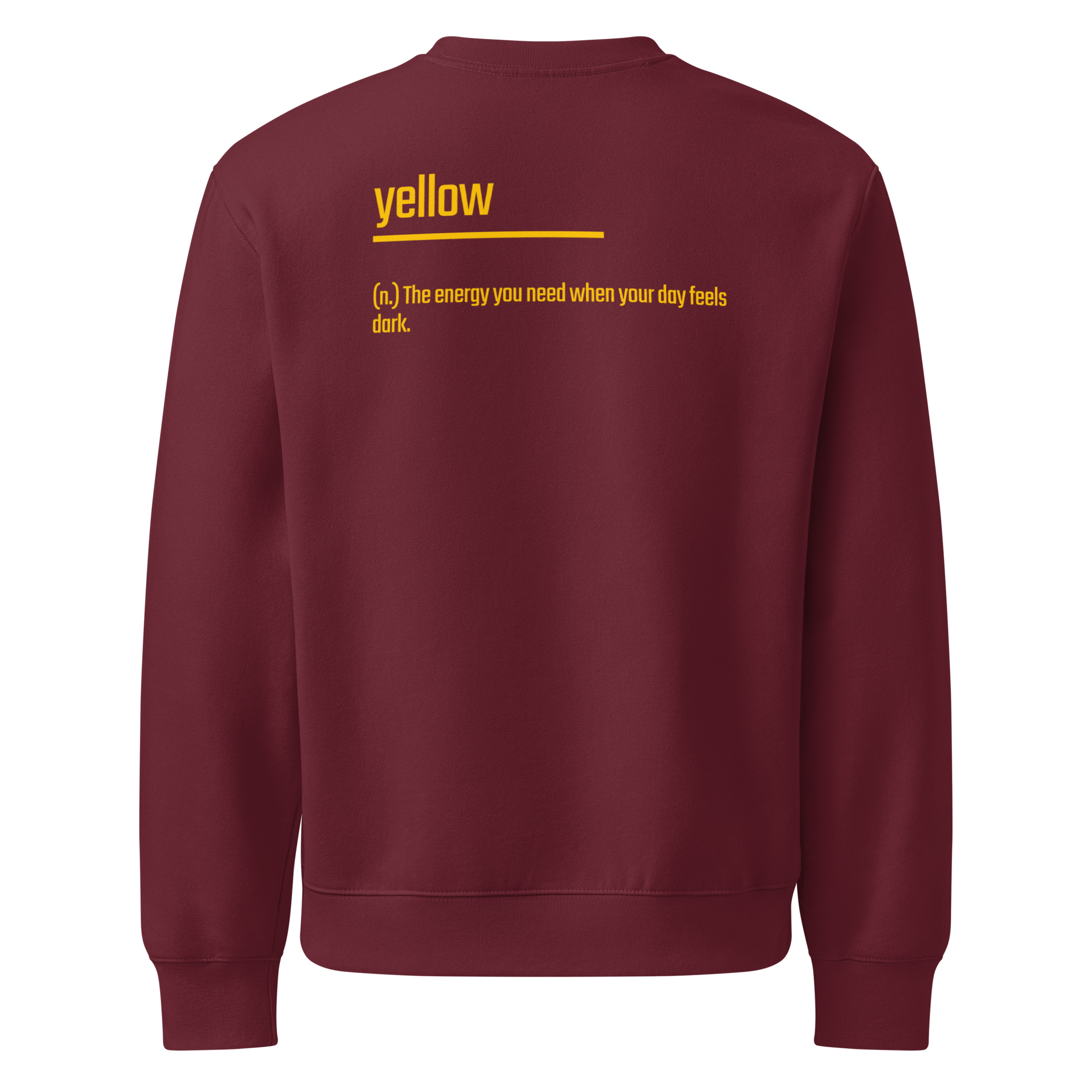 Xantho Philos™ Oversized Sweatshirt in Maroon for men, rich-toned oversized sweatshirt with heavyweight comfort