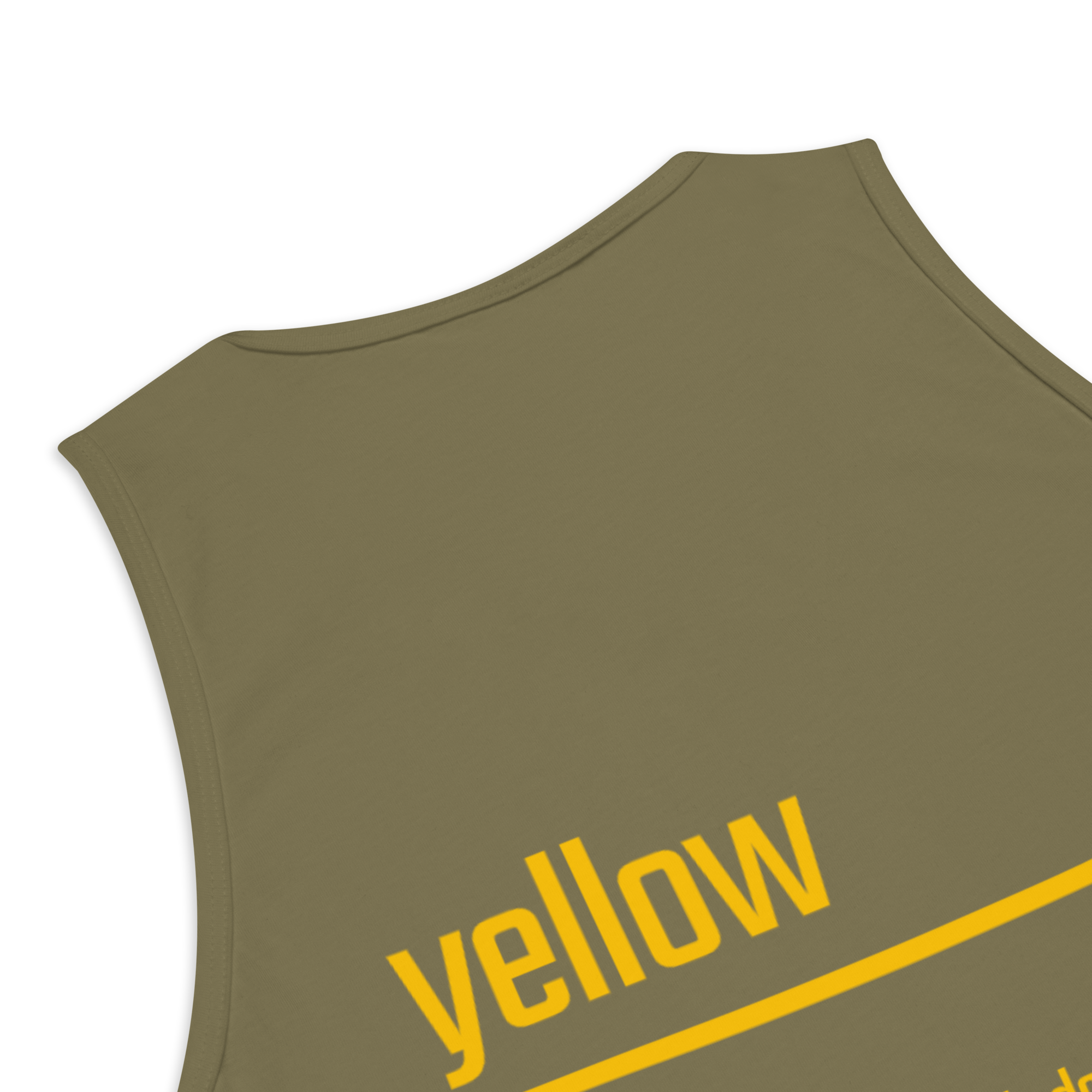 Xantho Philos™ Tank Top in Military Green for men, athletic streetwear tank with a grounded utilitarian tone