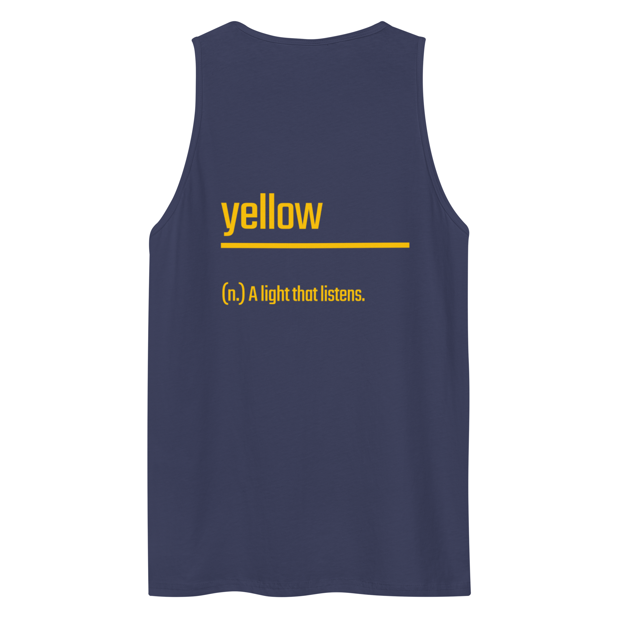 Xantho Philos™ Tank Top in Harbor Blue for men, lightweight premium tank top with a clean casual tone