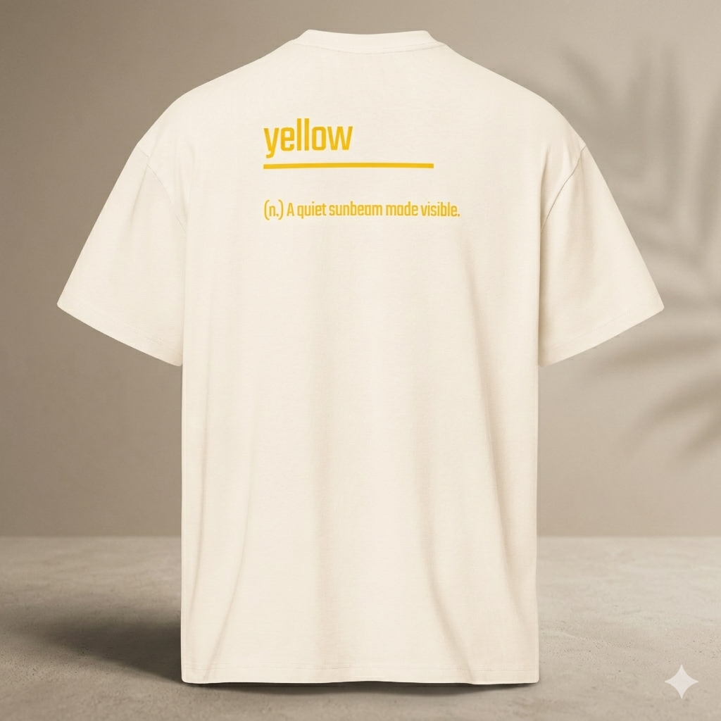 Xantho Philos™ Box Tee in Vintage White for men, soft-toned box tee with a minimalist oversized fit