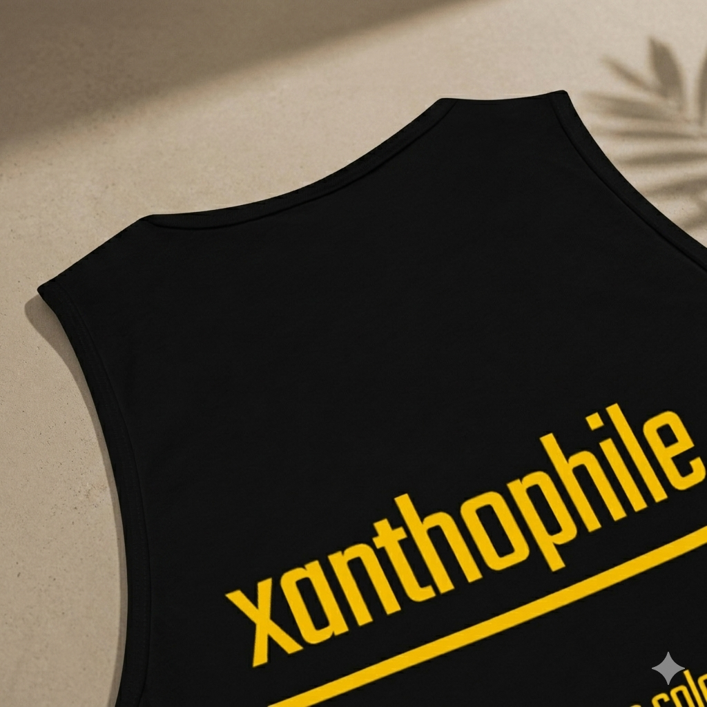 Xantho Philos™ Tank Top in Black for men, premium everyday tank with a clean athletic fit