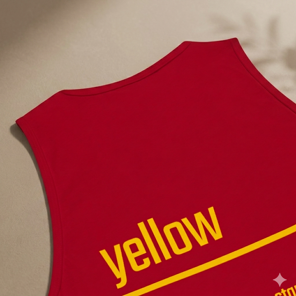 Xantho Philos™ Tank Top in Red for men, bold premium tank top with lightweight streetwear style