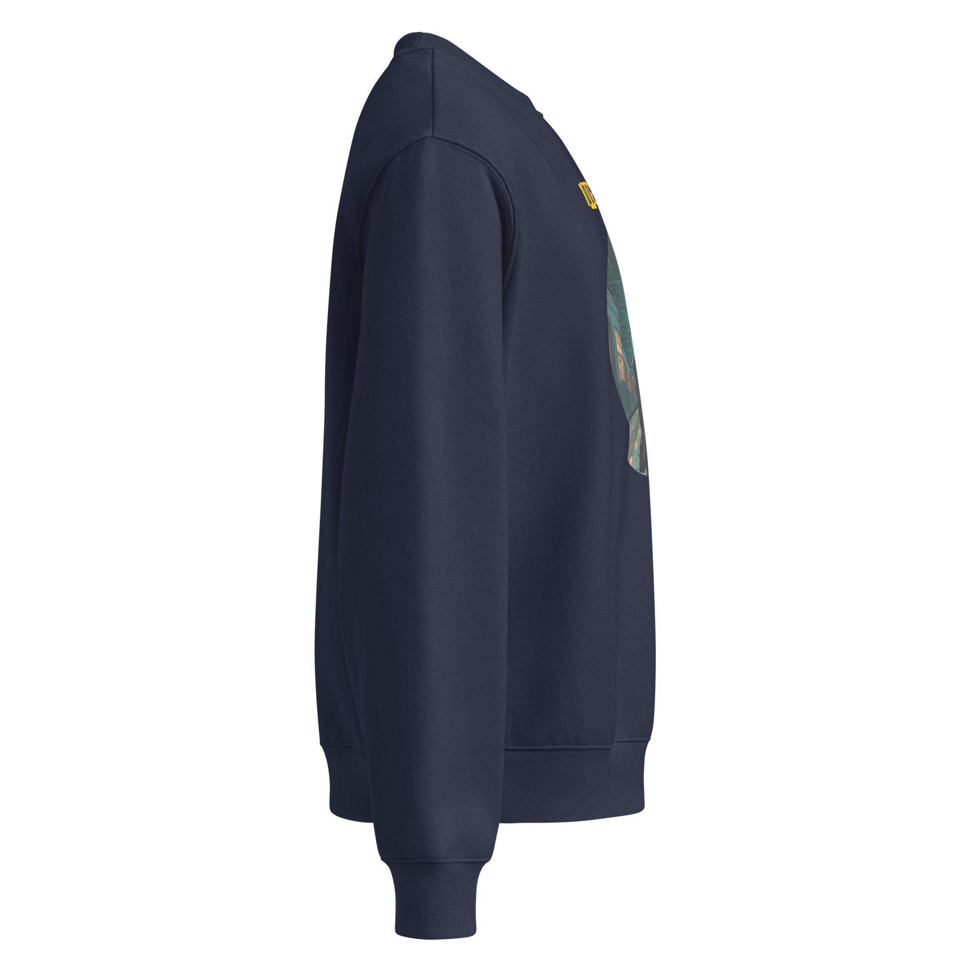 Xantho Philos™ Oversized Sweatshirt in Navy for men, minimalist premium sweatshirt with everyday streetwear style