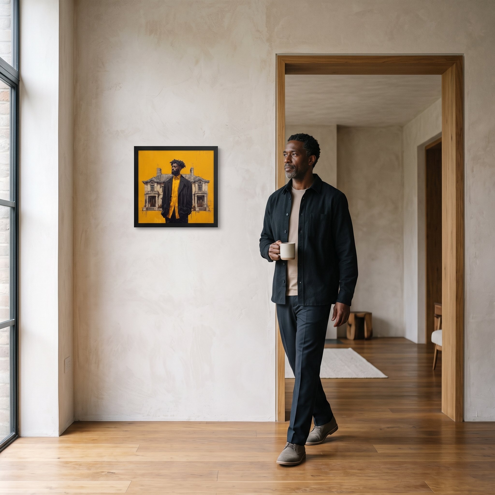 Own Your Ground — Enhanced Matte Framed Wall Art