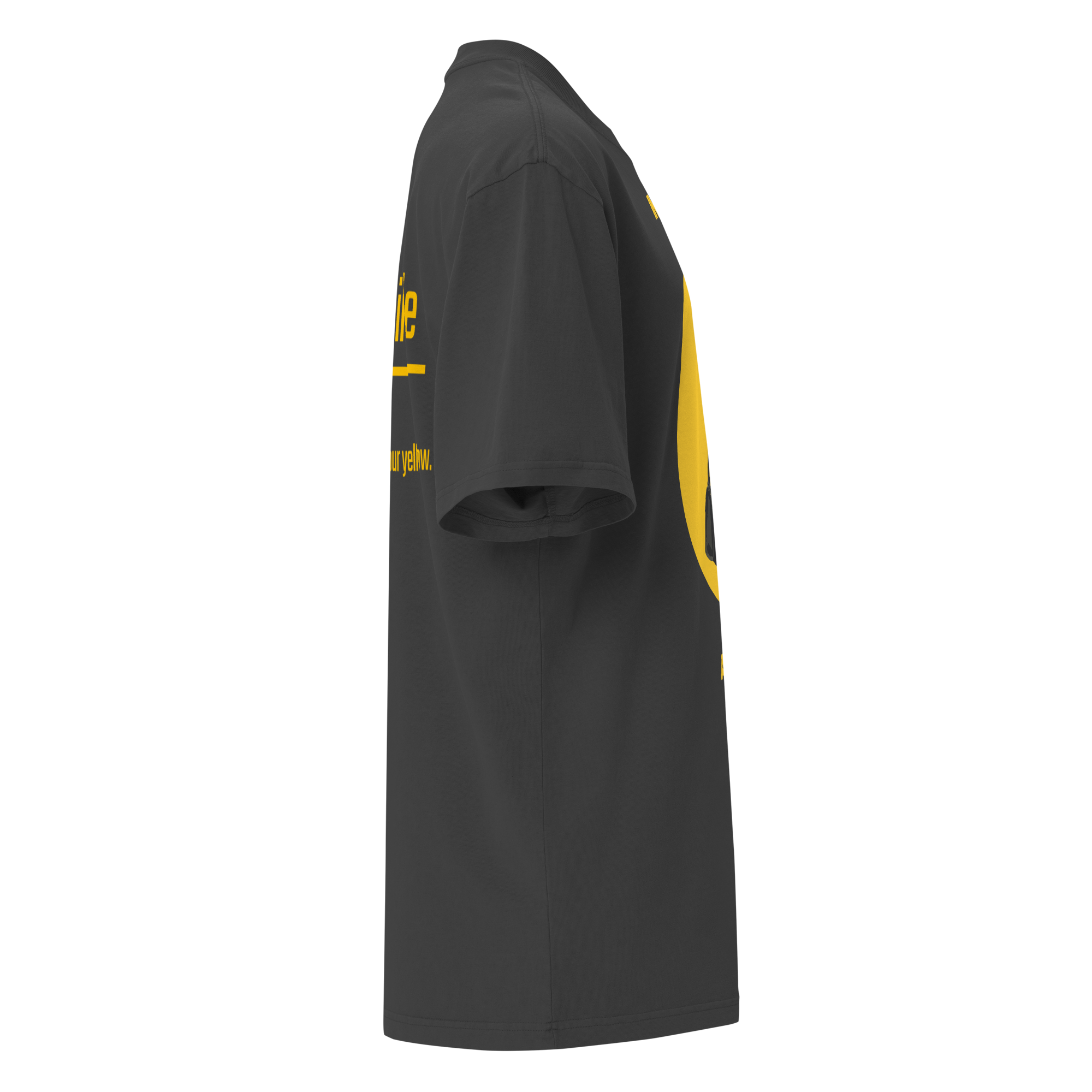 Xantho Philos™ Oversized Faded T-Shirt in Faded Black for men, vintage-wash streetwear with a relaxed oversized fit