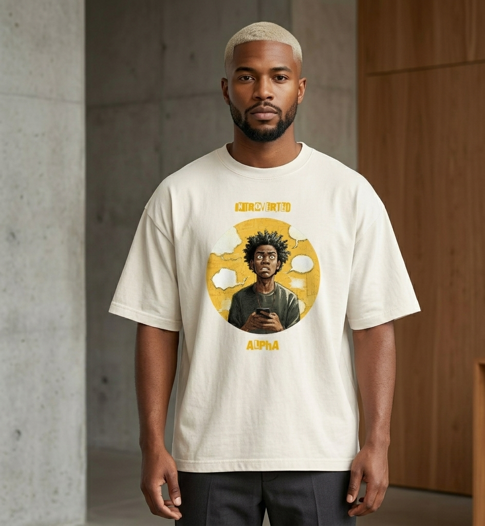 IntrovertedAlpha™ Oversized Faded T-Shirt — ISTJ Edition 031