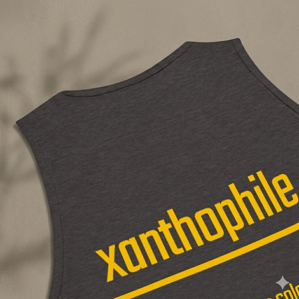 Xantho Philos™ Tank Top in Charcoal Heather for men, soft-blend tank top with a clean everyday fit
