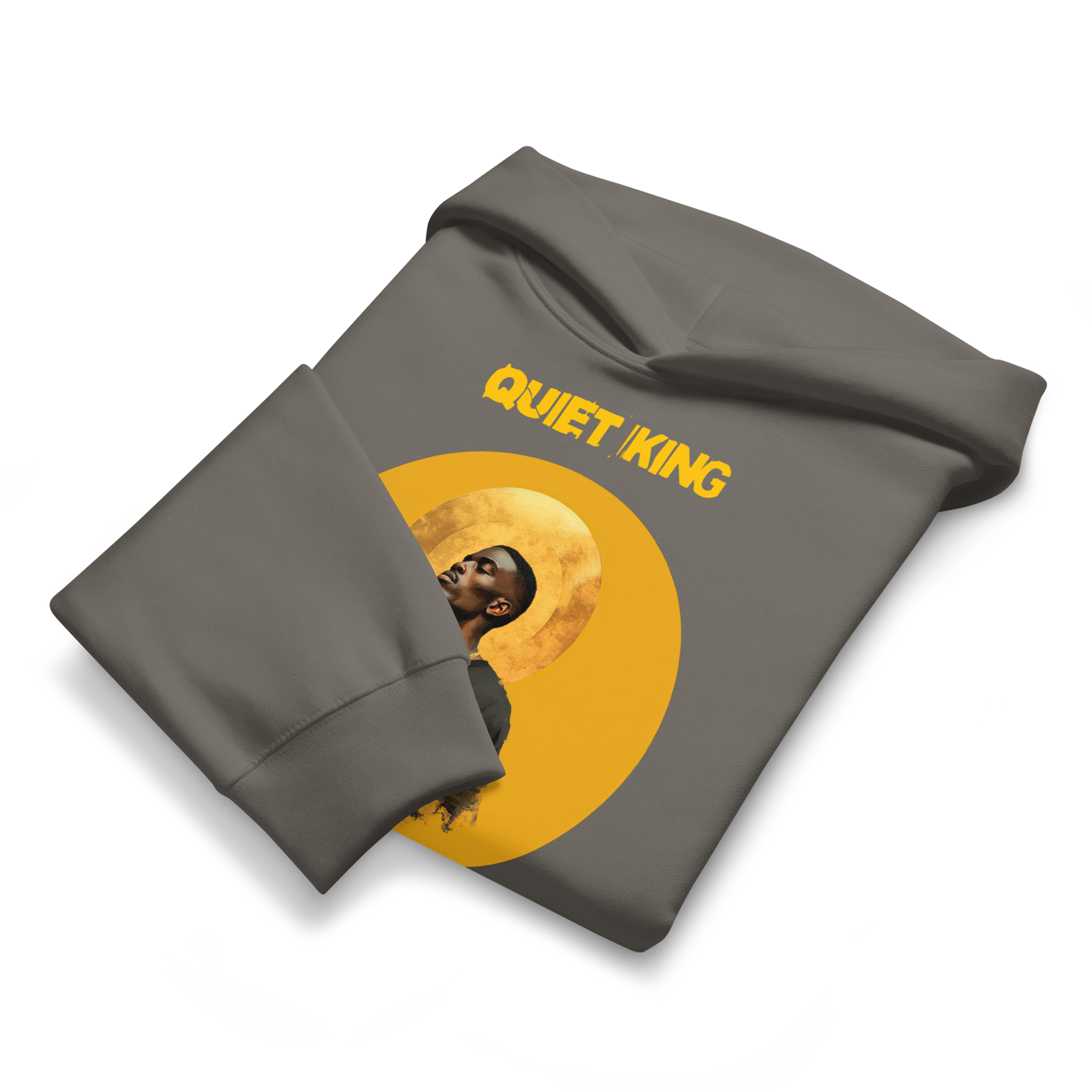Xantho Philos™ Oversized Hoodie in Asphalt for men, clean minimalist hoodie with premium heavyweight comfort