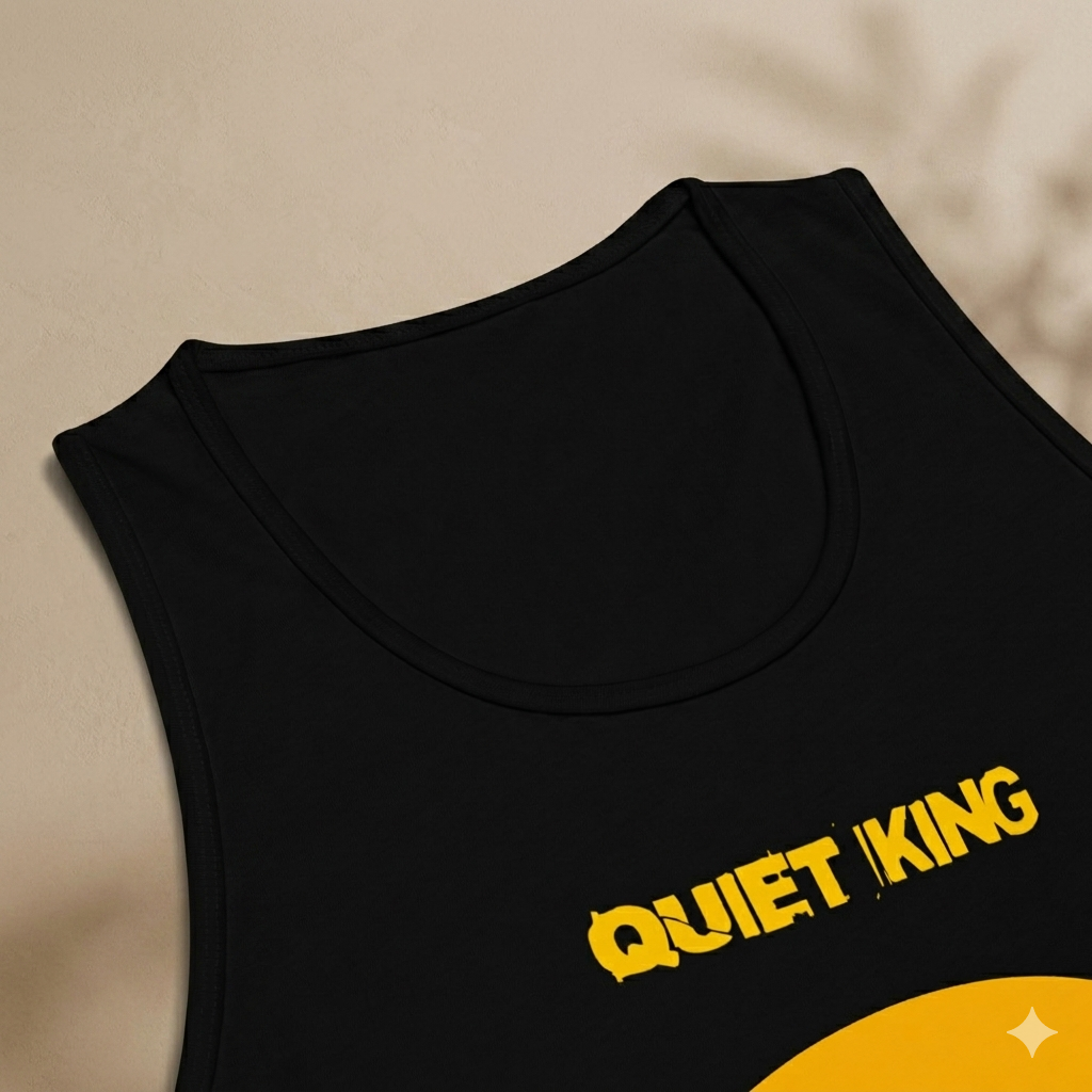 Xantho Philos™ Tank Top in Black for men, premium everyday tank with a clean athletic fit