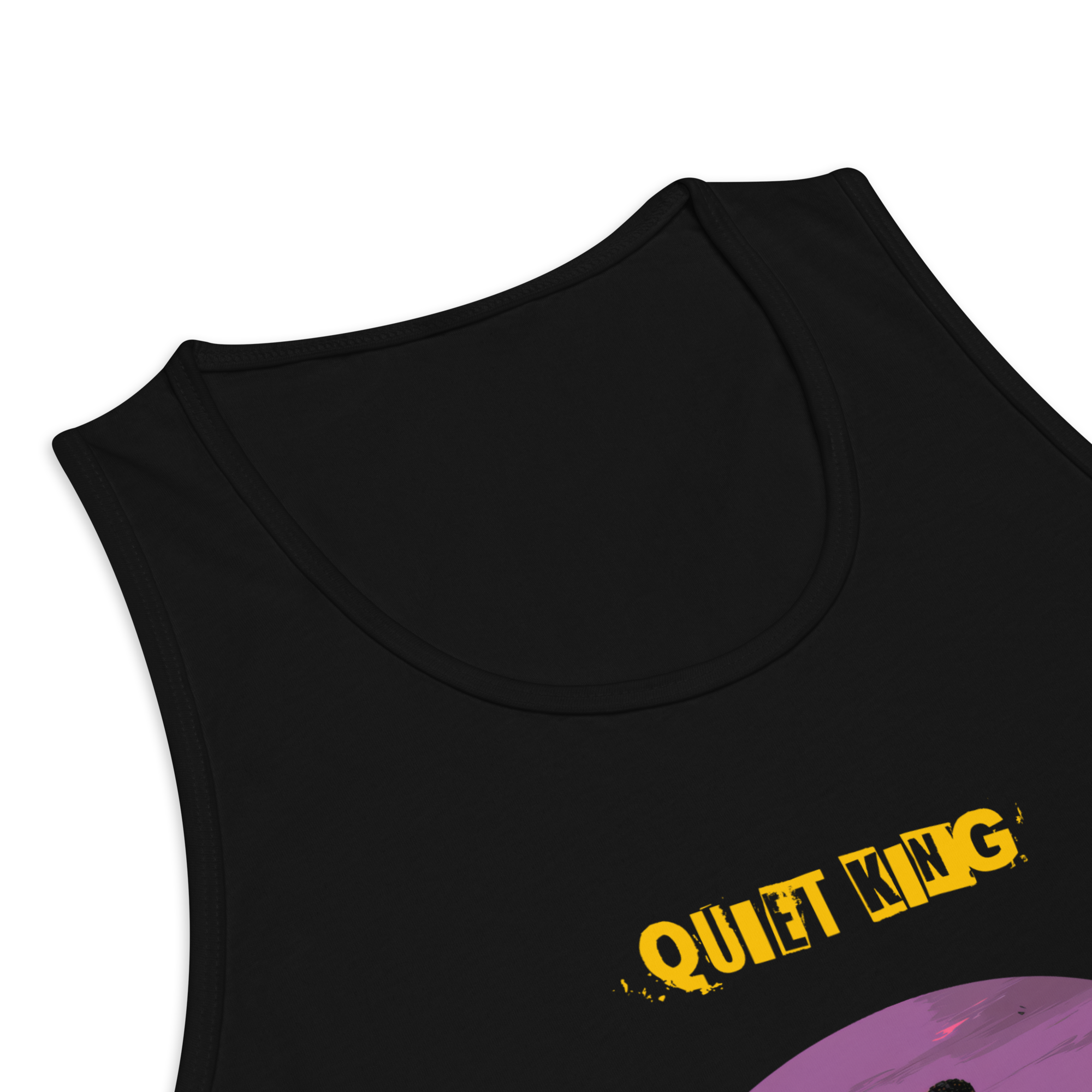 IntrovertedAlpha™ Tank Top in Black for men, premium everyday tank with a clean athletic fit