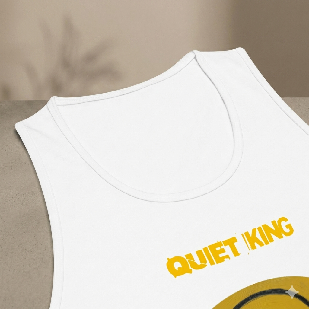 Xantho Philos™ Tank Top in White for men, crisp minimalist tank top with a breathable everyday fit