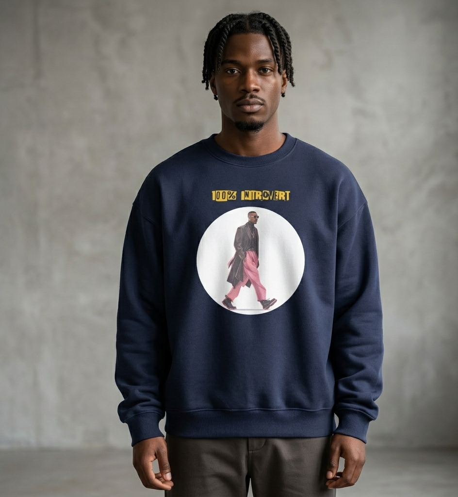 IntrovertedAlpha™ Oversized Sweatshirt — ISTJ Edition 045