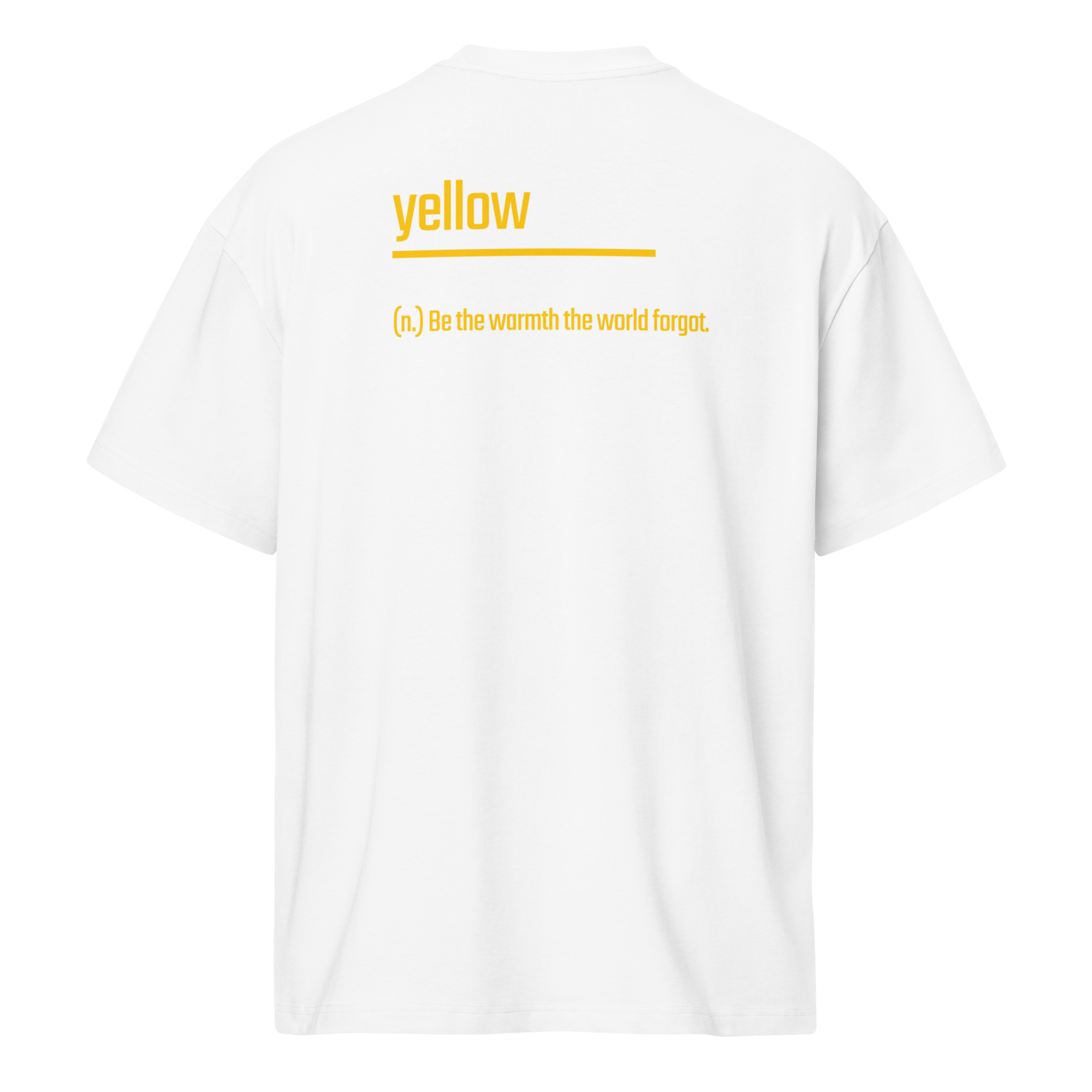 Xantho Philos™ Box Tee in White for men, crisp structured box tee with a clean premium finish