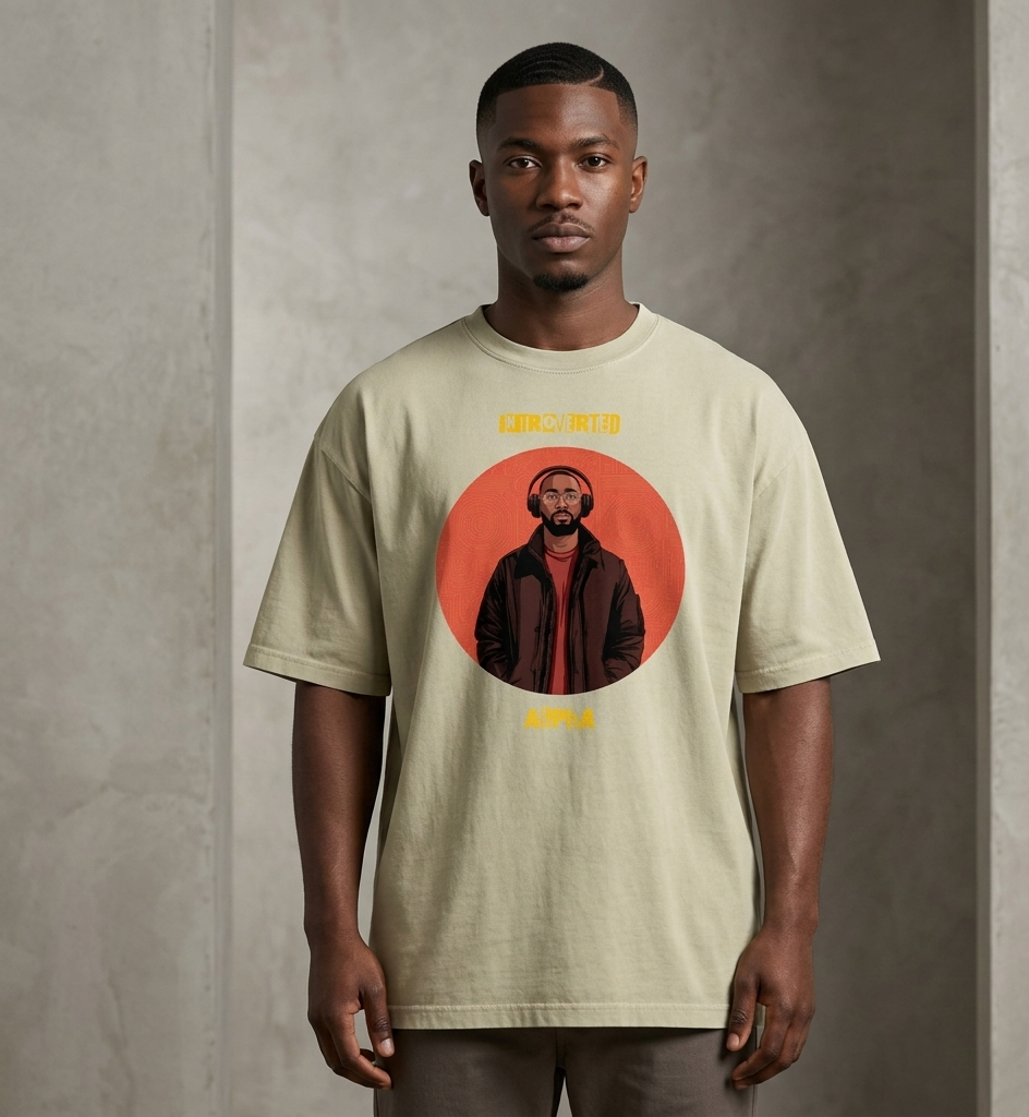 Xantho Philos™ Oversized Faded T-Shirt in Faded Eucalyptus for men, washed green oversized T-shirt with premium casual style