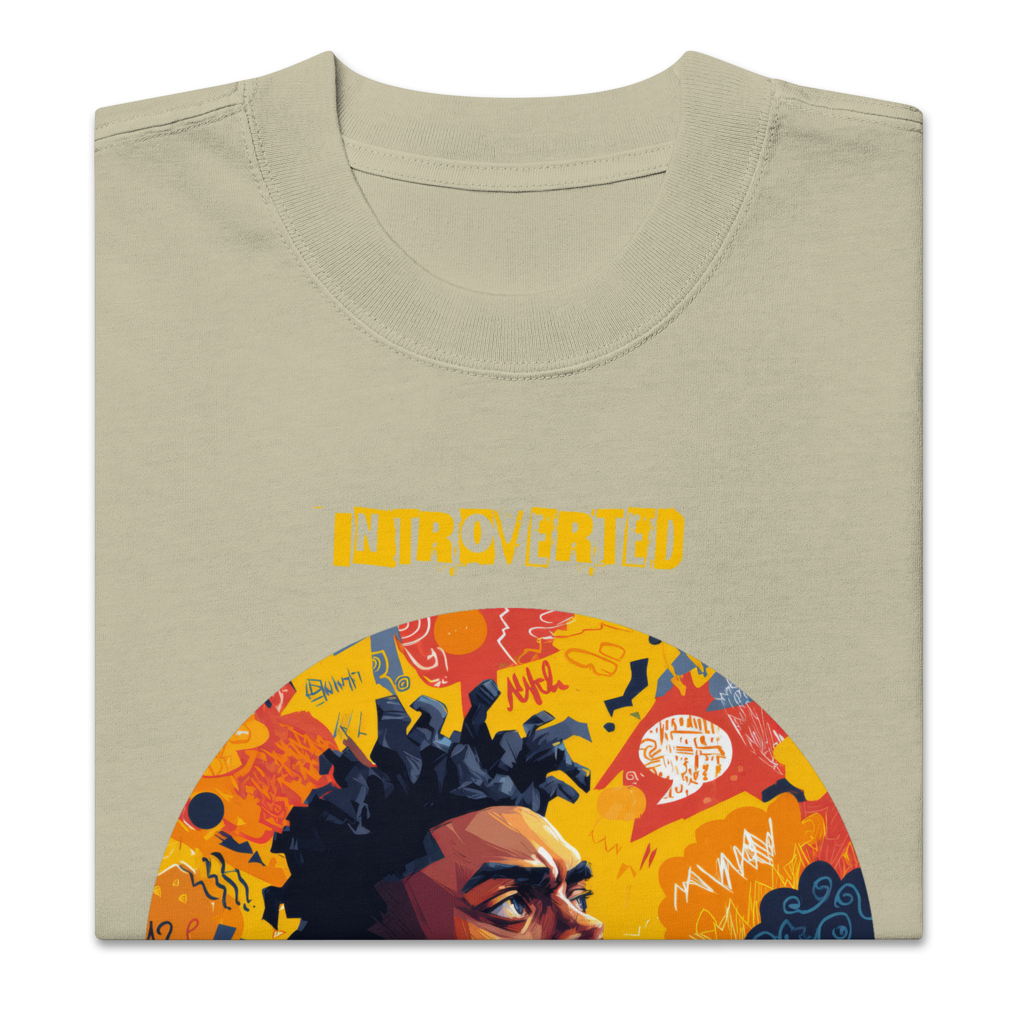 Xantho Philos™ Oversized Faded T-Shirt in Faded Eucalyptus for men, washed green oversized T-shirt with premium casual style