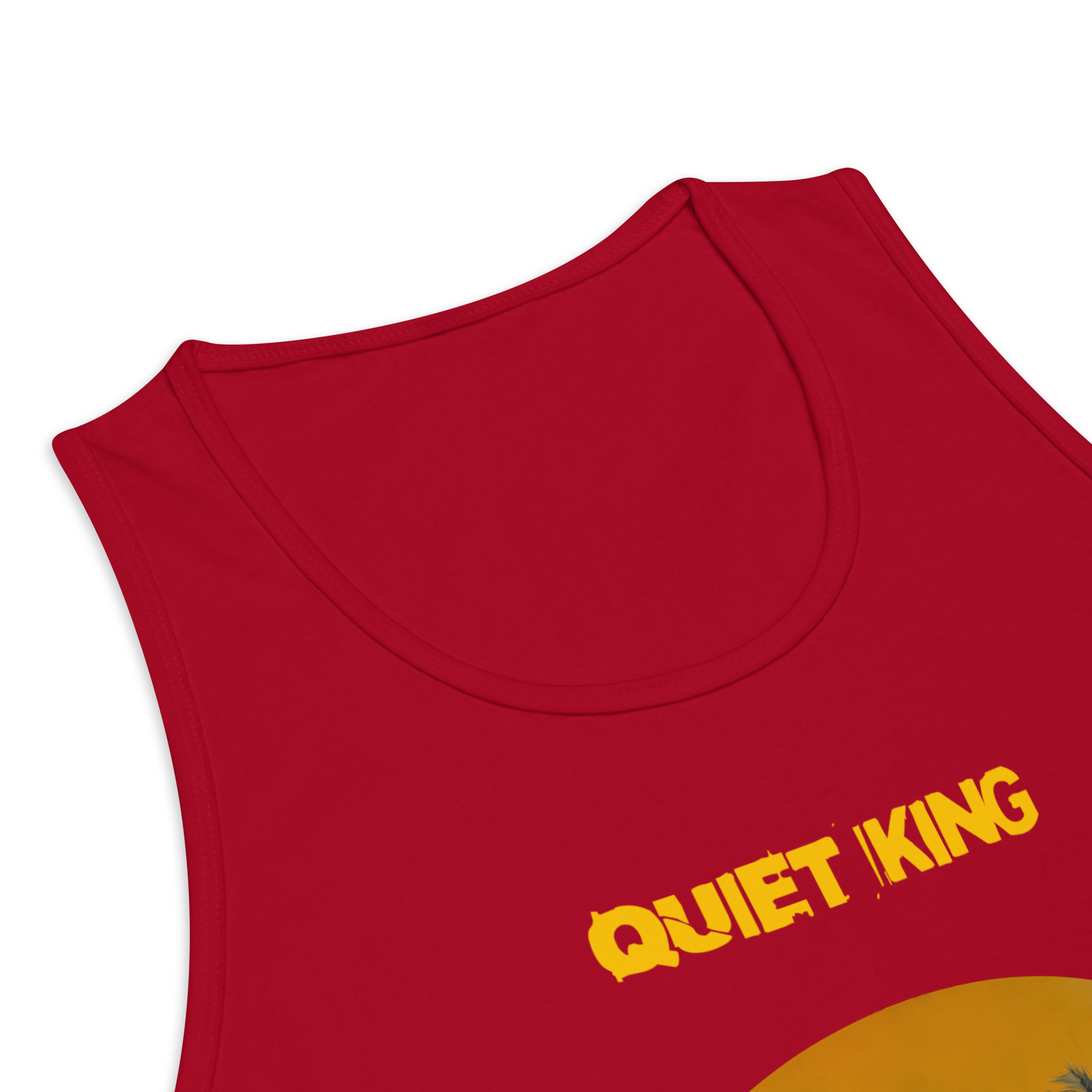 Xantho Philos™ Tank Top in Red for men, bold premium tank top with lightweight streetwear style