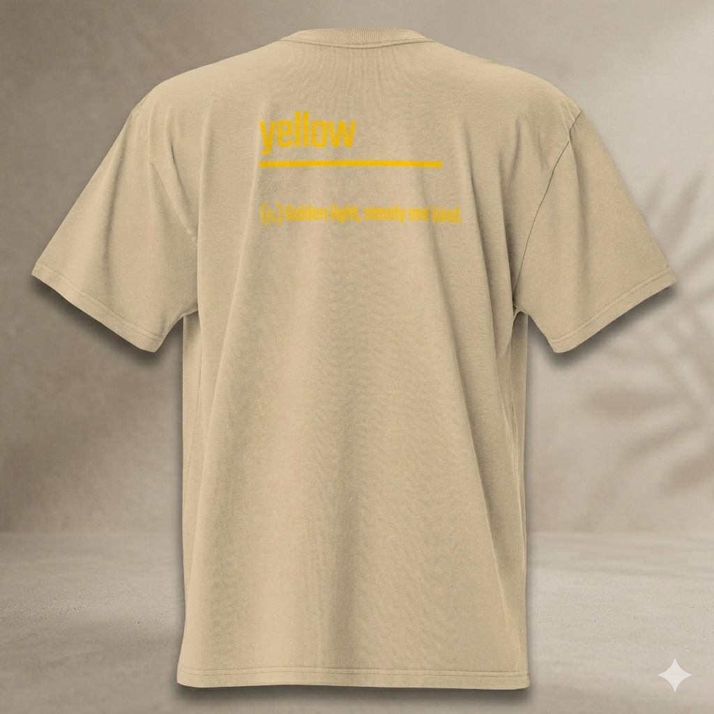 Xantho Philos™ Oversized Faded T-Shirt in Faded Khaki for men, neutral oversized T-shirt with casual streetwear style