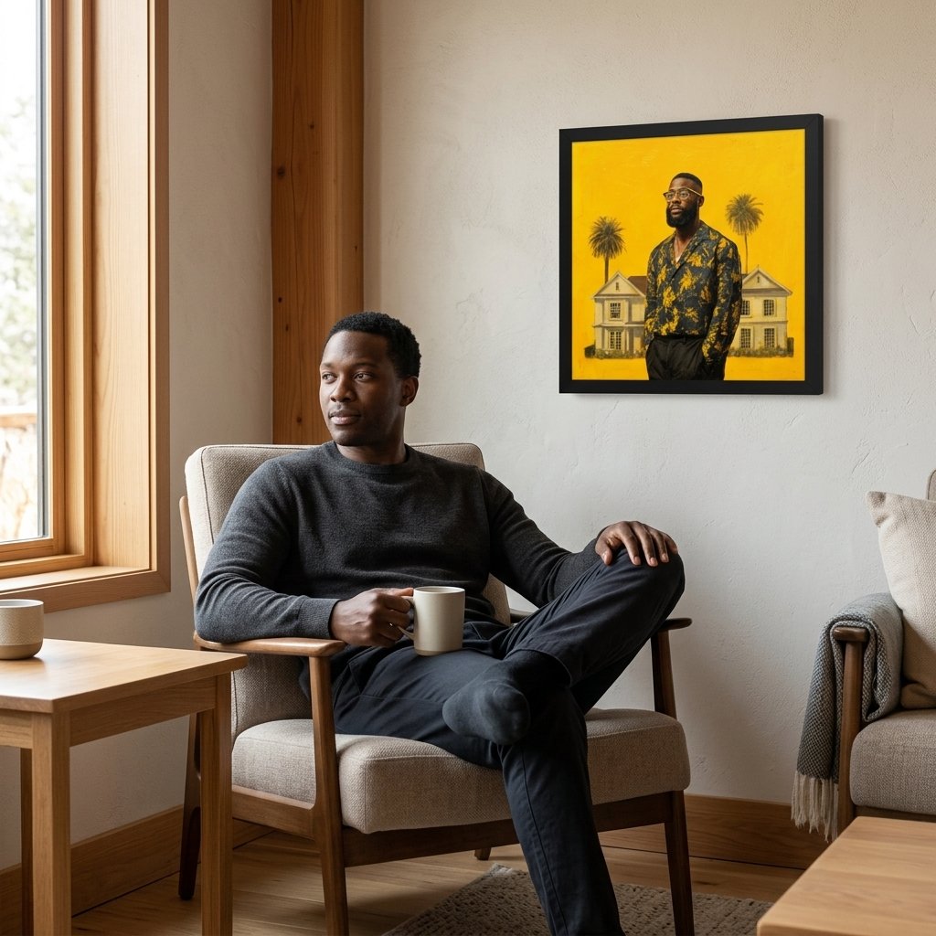 Build What Reflects You — Enhanced Matte Framed Wall Art