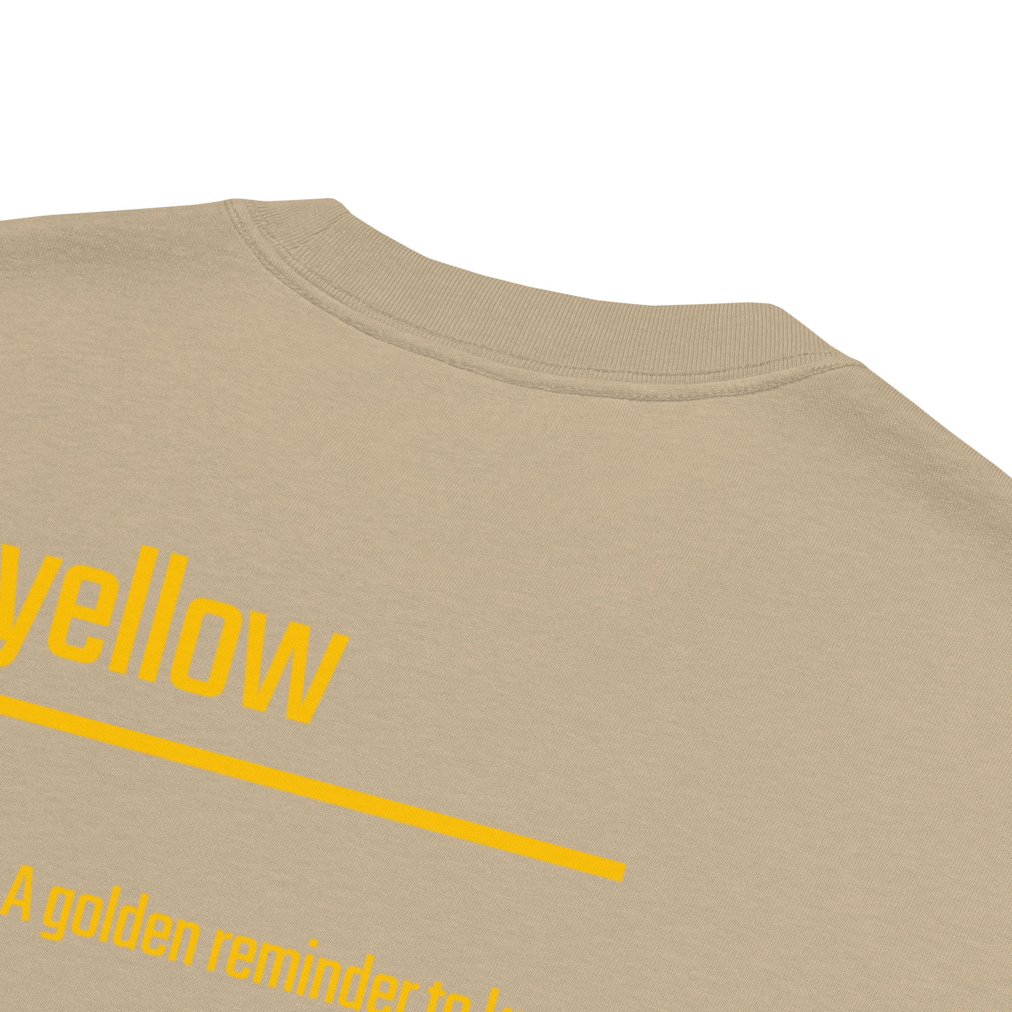 Xantho Philos™ Oversized Faded T-Shirt in Faded Khaki for men, neutral oversized T-shirt with casual streetwear style