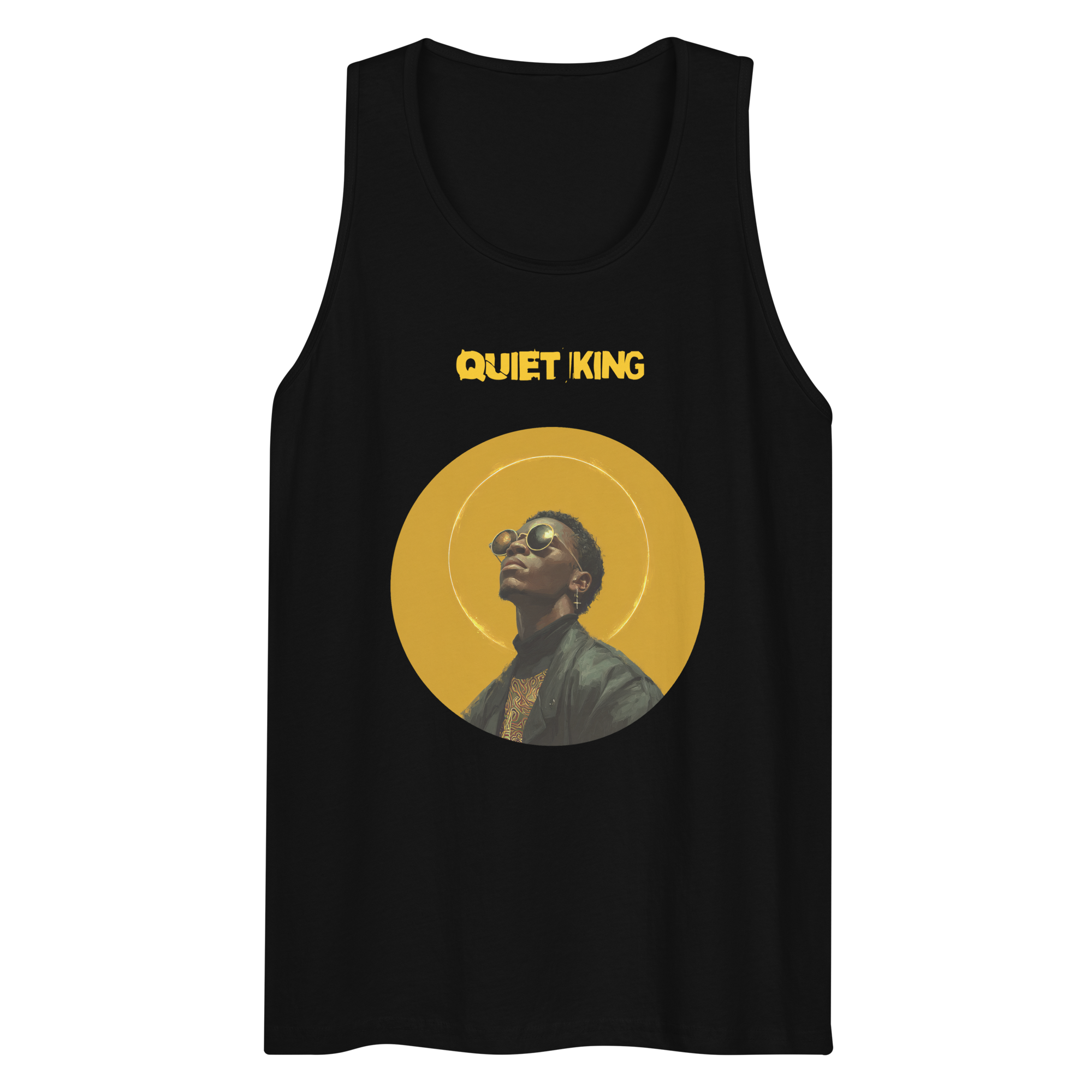 Xantho Philos™ Tank Top in Black for men, premium everyday tank with a clean athletic fit