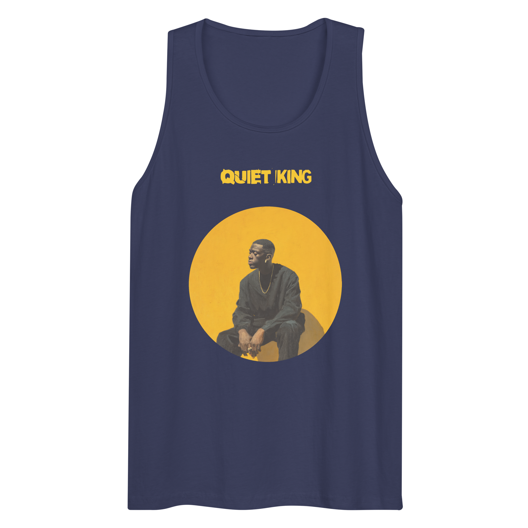 Xantho Philos™ Tank Top in Harbor Blue for men, lightweight premium tank top with a clean casual tone