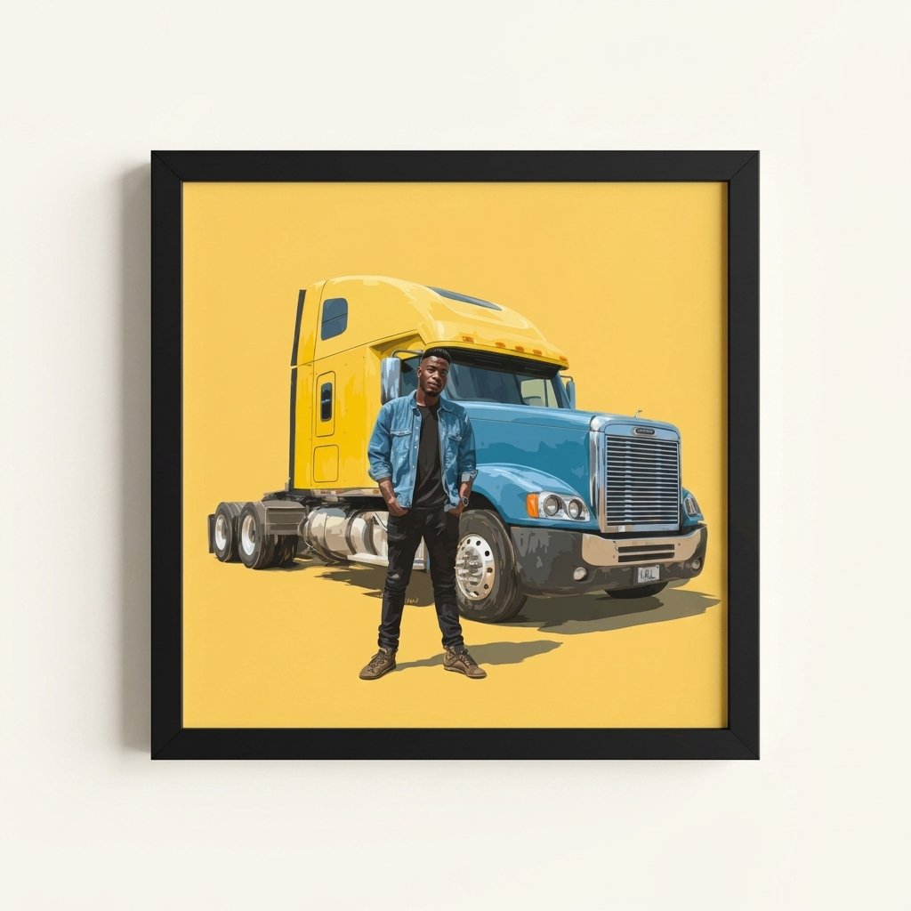 Built for the Long Haul — Premium Luster Framed Wall Art