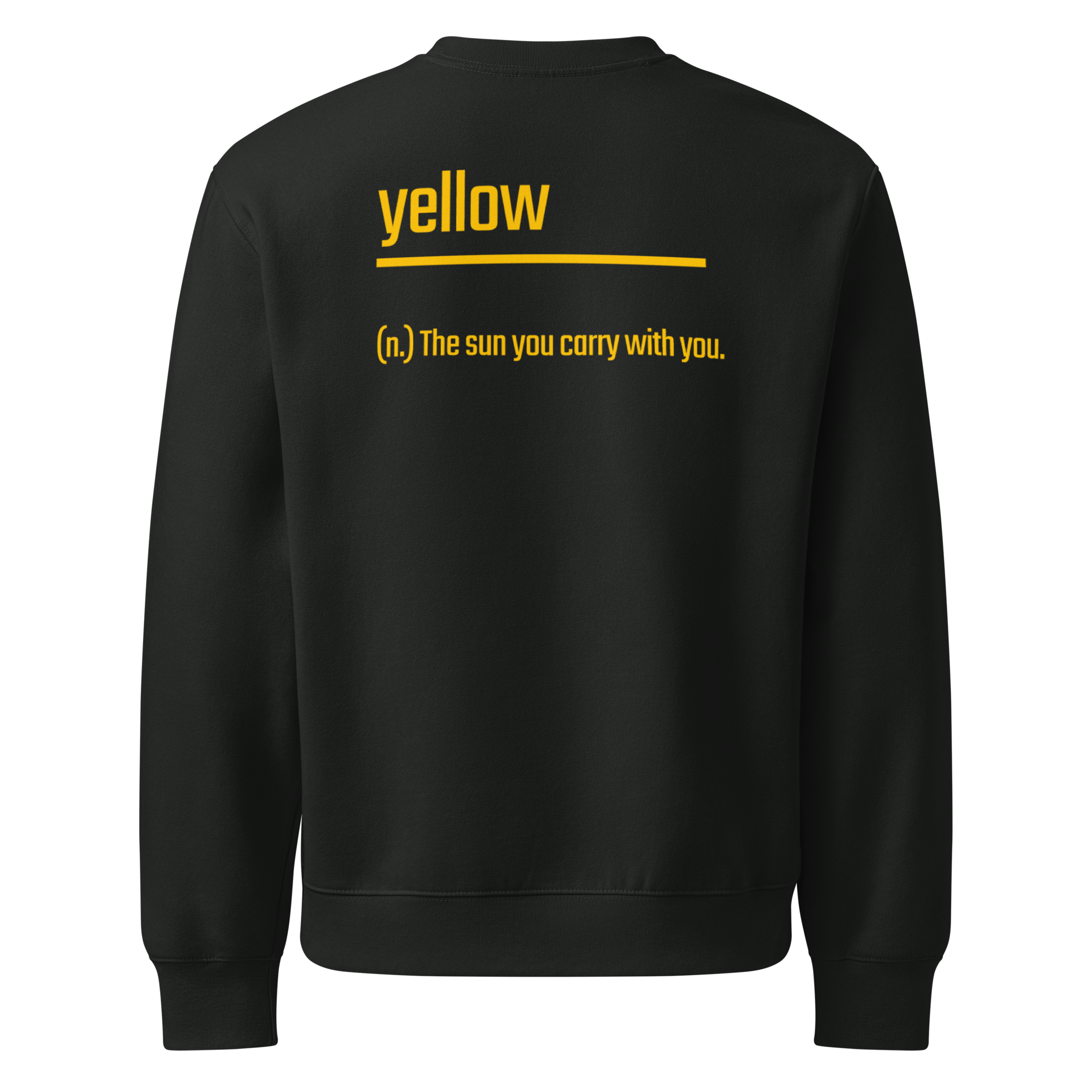 Xantho Philos™ Oversized Sweatshirt in Vintage Black for men, washed heavyweight sweatshirt with a relaxed oversized fit
