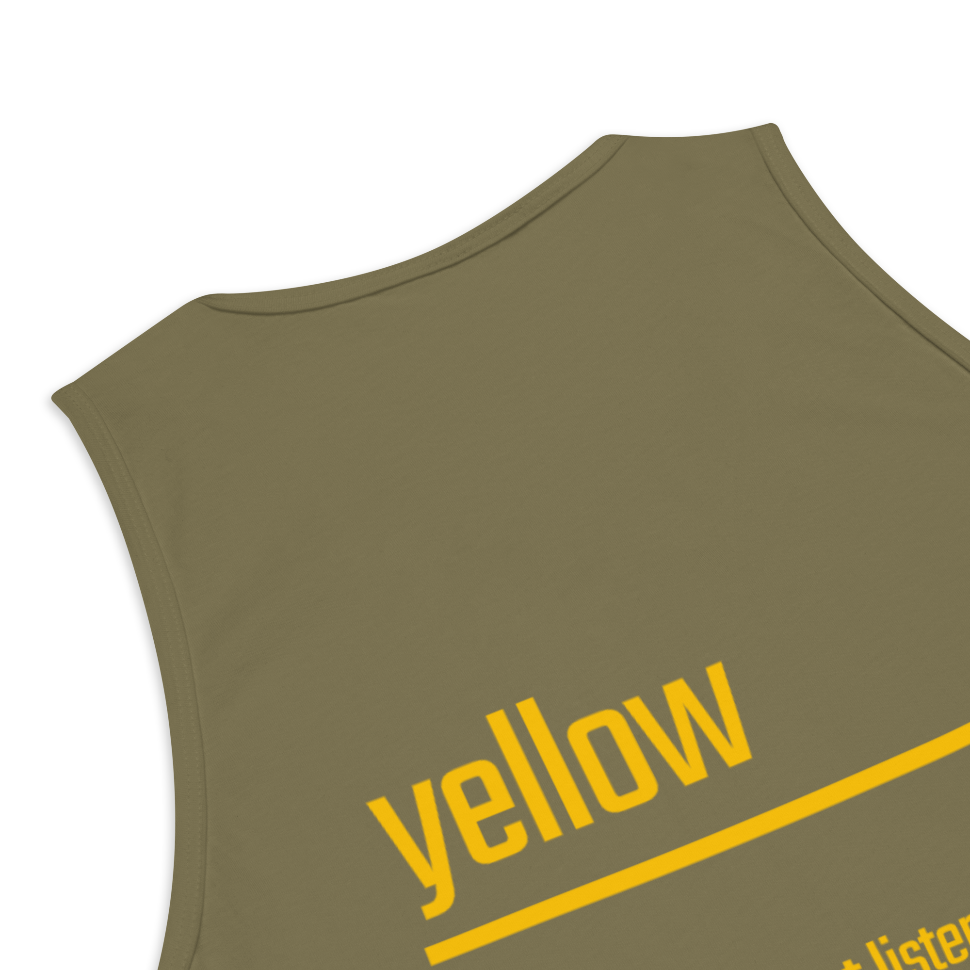 Xantho Philos™ Tank Top in Military Green for men, athletic streetwear tank with a grounded utilitarian tone
