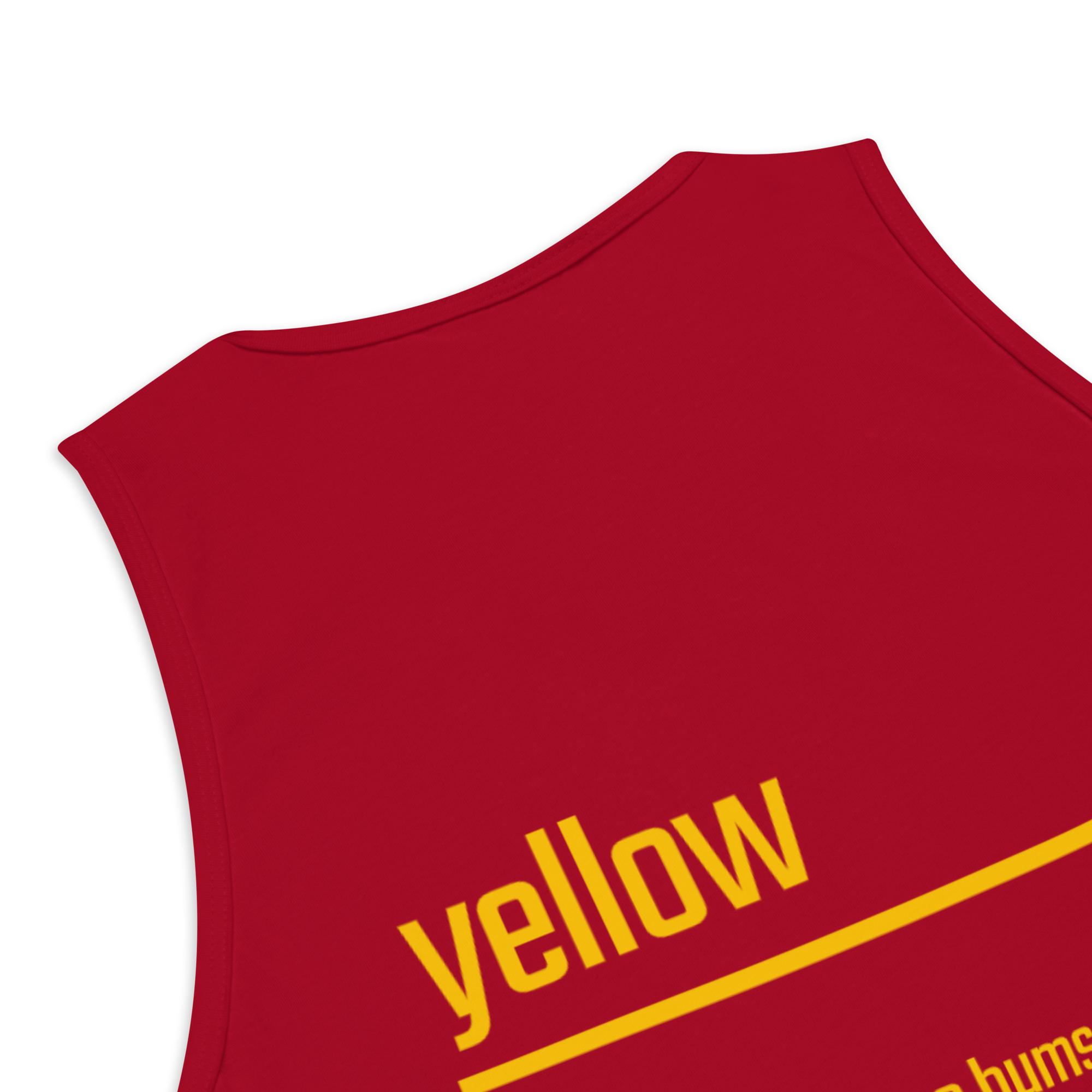 Xantho Philos™ Tank Top in Red for men, bold premium tank top with lightweight streetwear style