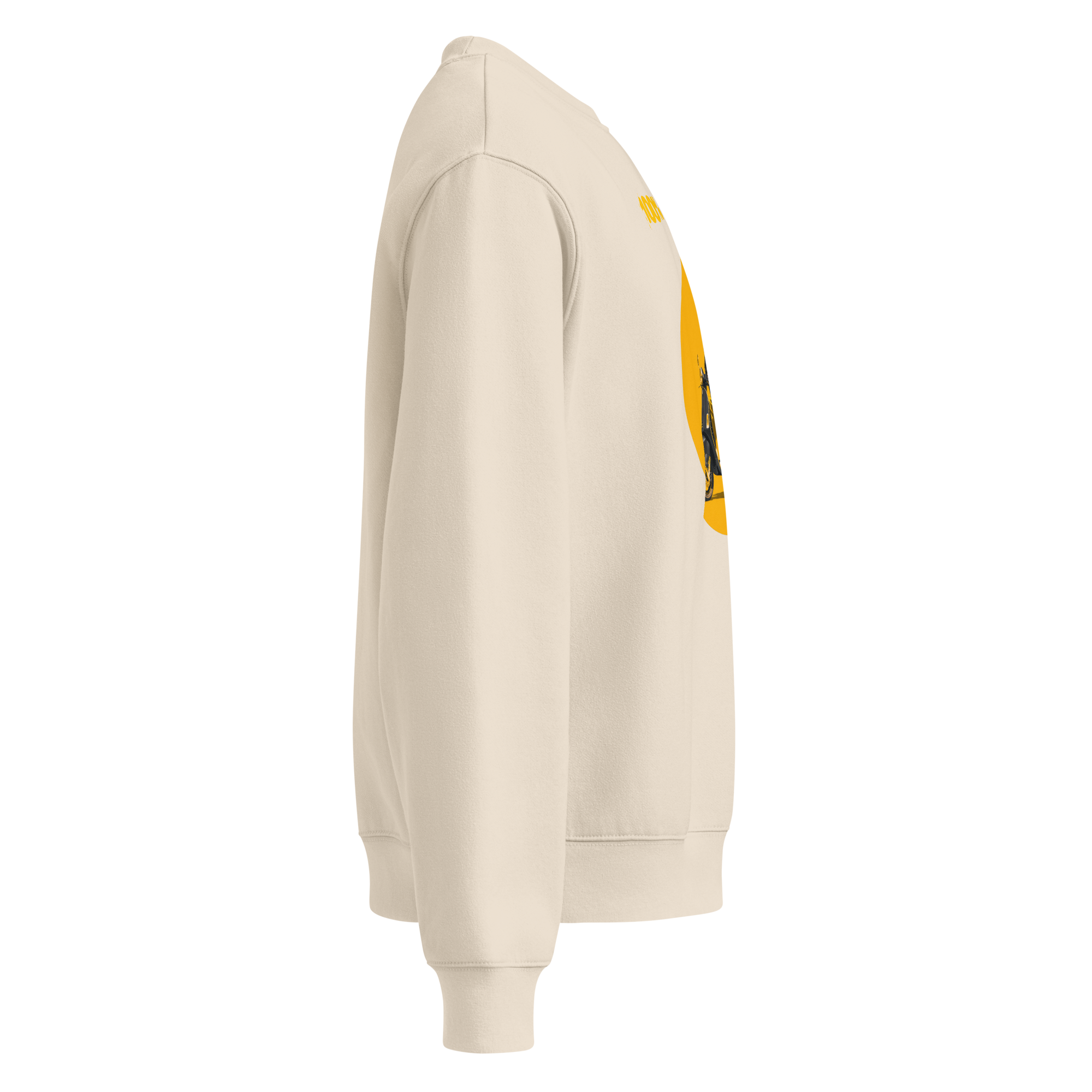 Xantho Philos™ Oversized Sweatshirt in Dust for men, soft neutral sweatshirt with a relaxed oversized fit