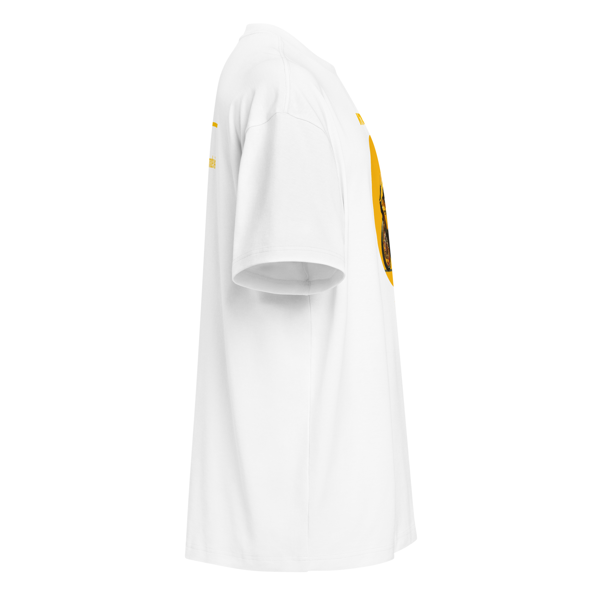 Xantho Philos™ Box Tee in White for men, crisp structured box tee with a clean premium finish