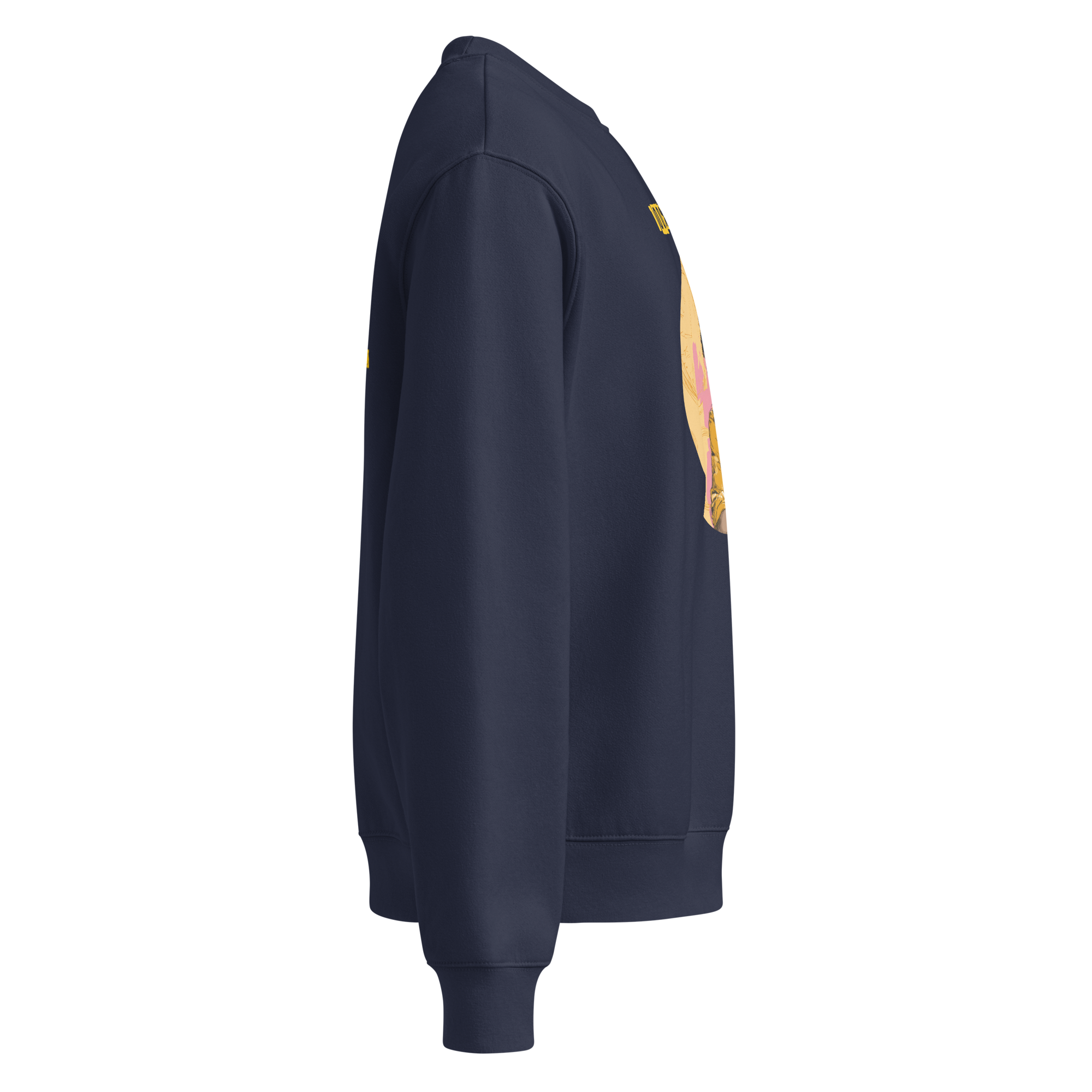 Xantho Philos™ Oversized Sweatshirt in Navy for men, minimalist premium sweatshirt with everyday streetwear style
