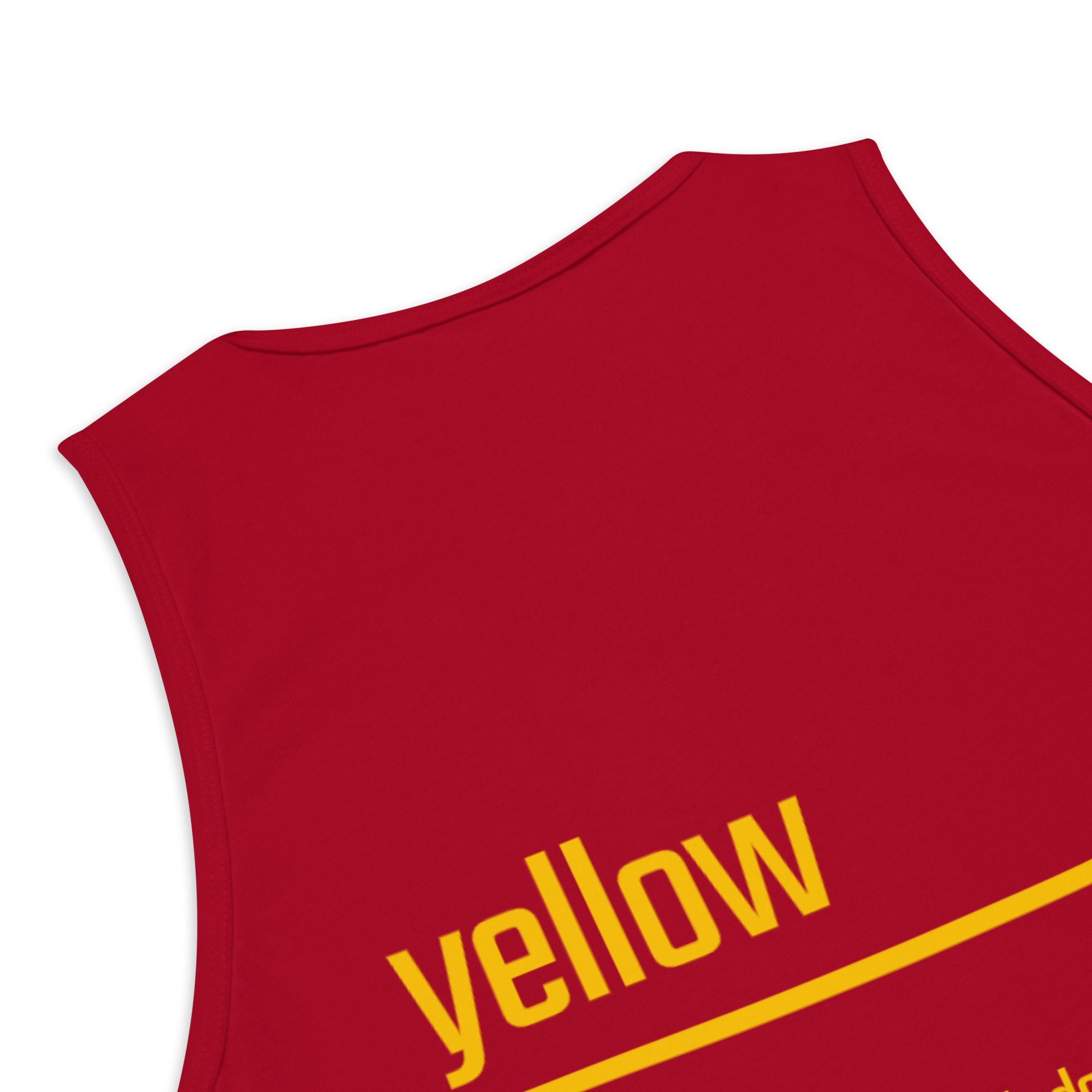Xantho Philos™ Tank Top in Red for men, bold premium tank top with lightweight streetwear style