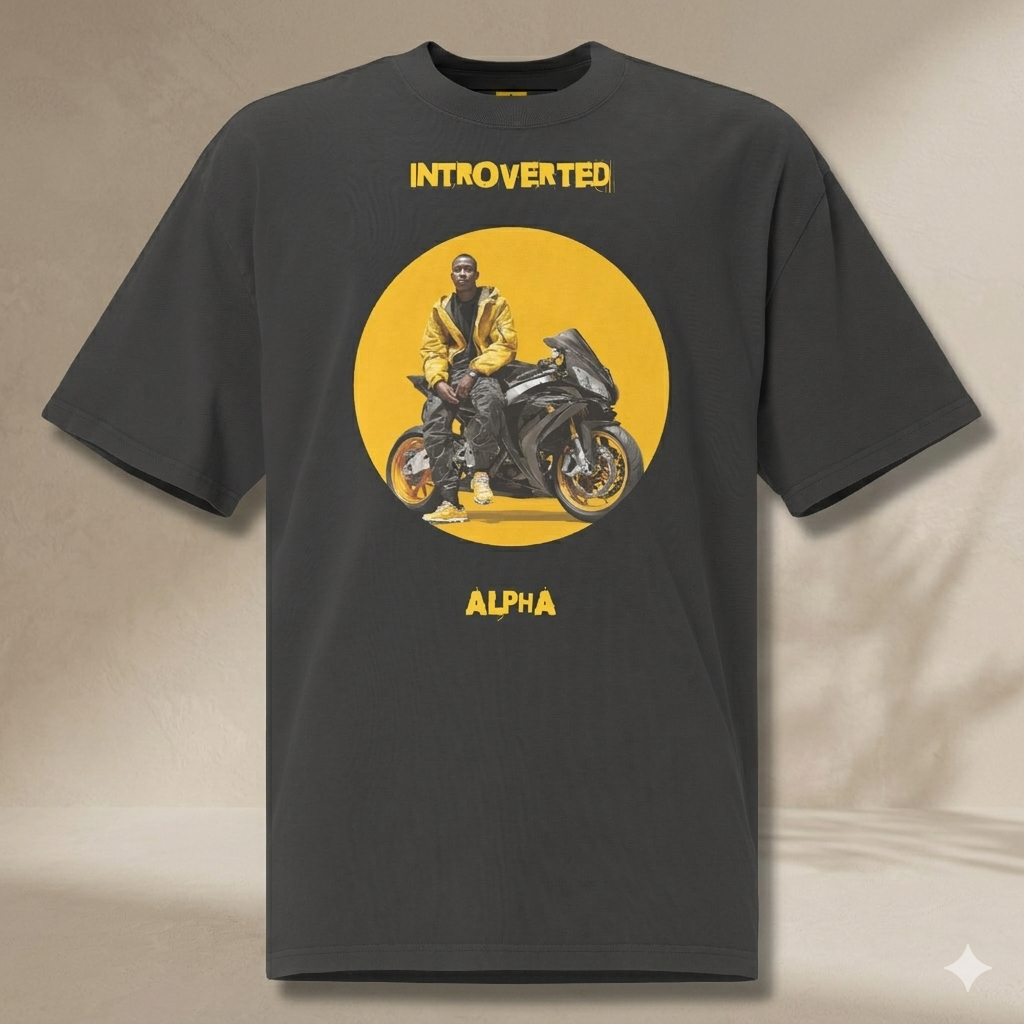 Xantho Philos™ Oversized Faded T-Shirt in Faded Black for men, vintage-wash streetwear with a relaxed oversized fit