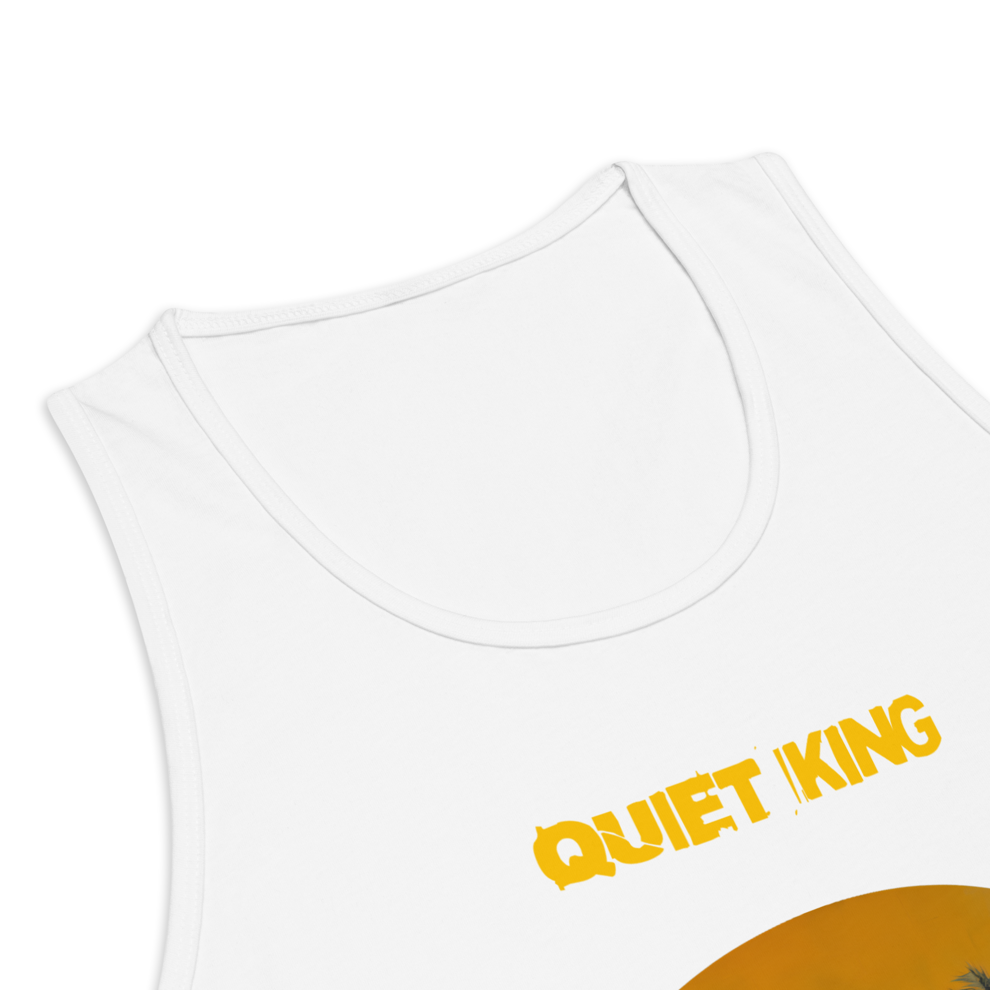 Xantho Philos™ Tank Top in White for men, crisp minimalist tank top with a breathable everyday fit
