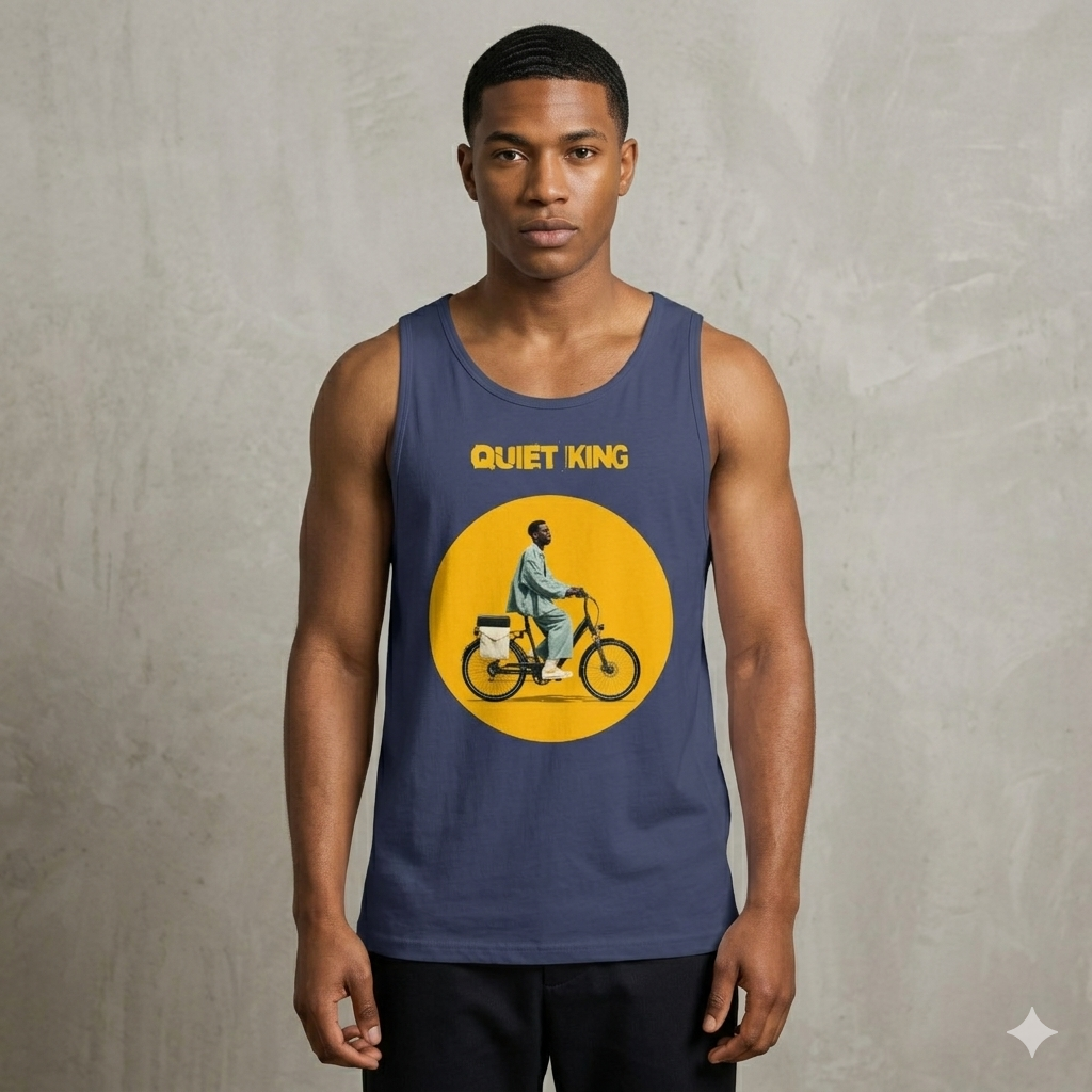 Xantho Philos™ Tank Top in Harbor Blue for men, lightweight premium tank top with a clean casual tone