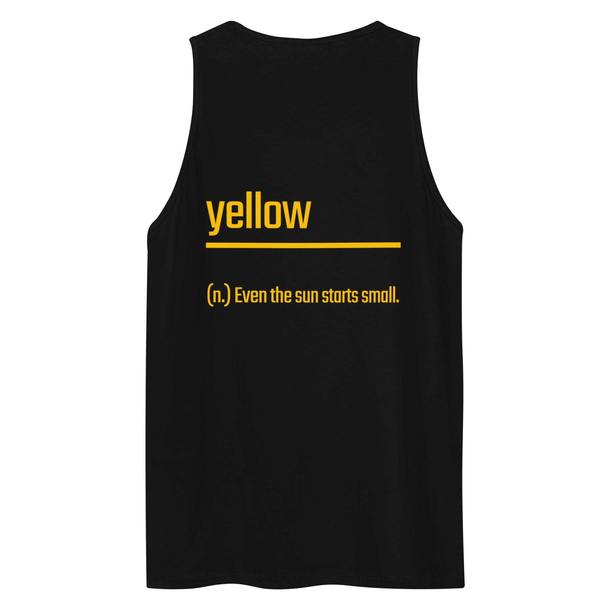 Xantho Philos™ Tank Top in Black for men, premium everyday tank with a clean athletic fit