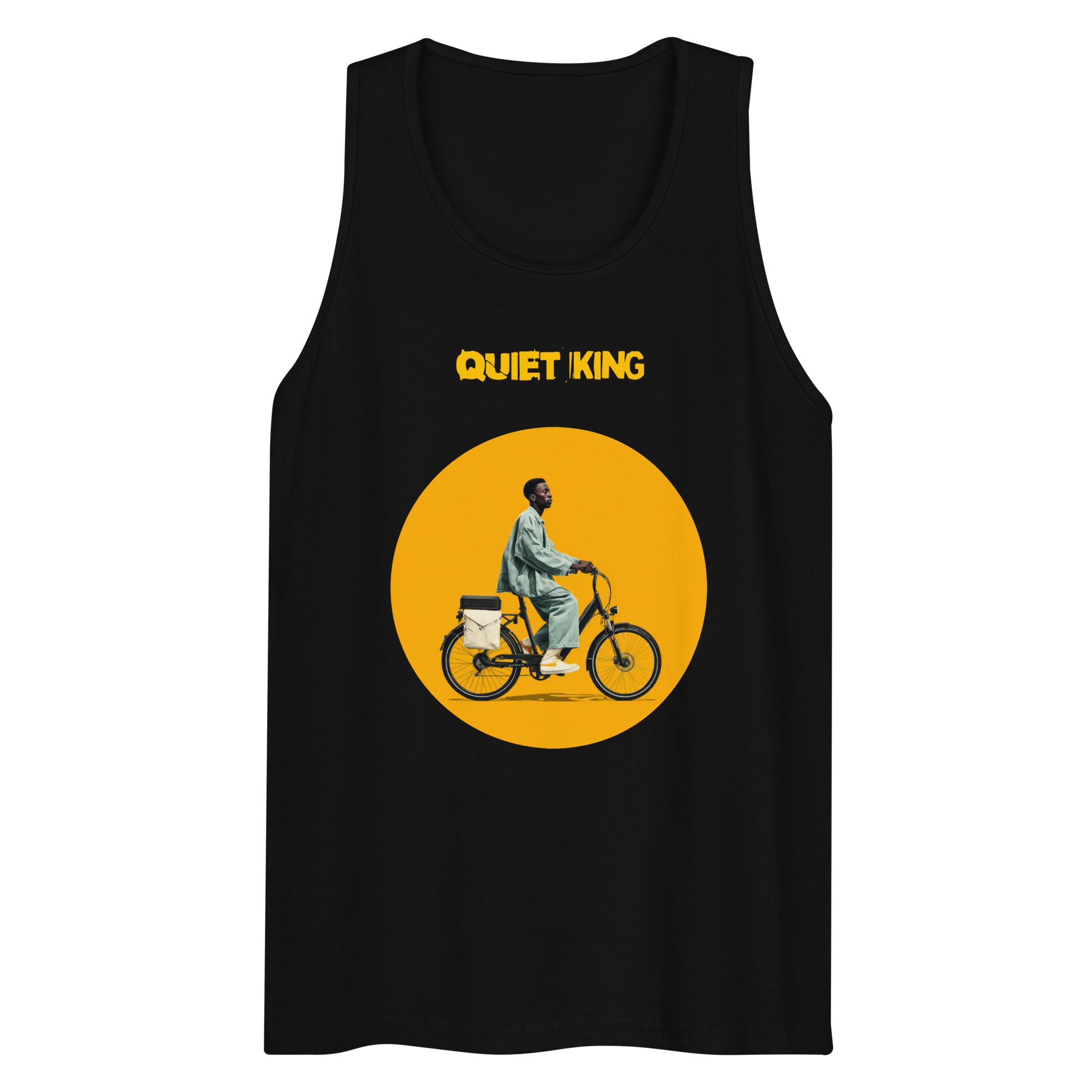 Xantho Philos™ Tank Top in Black for men, premium everyday tank with a clean athletic fit