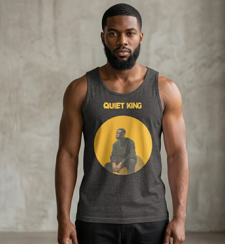 Xantho Philos™ Tank Top in Charcoal Heather for men, soft-blend tank top with a clean everyday fit