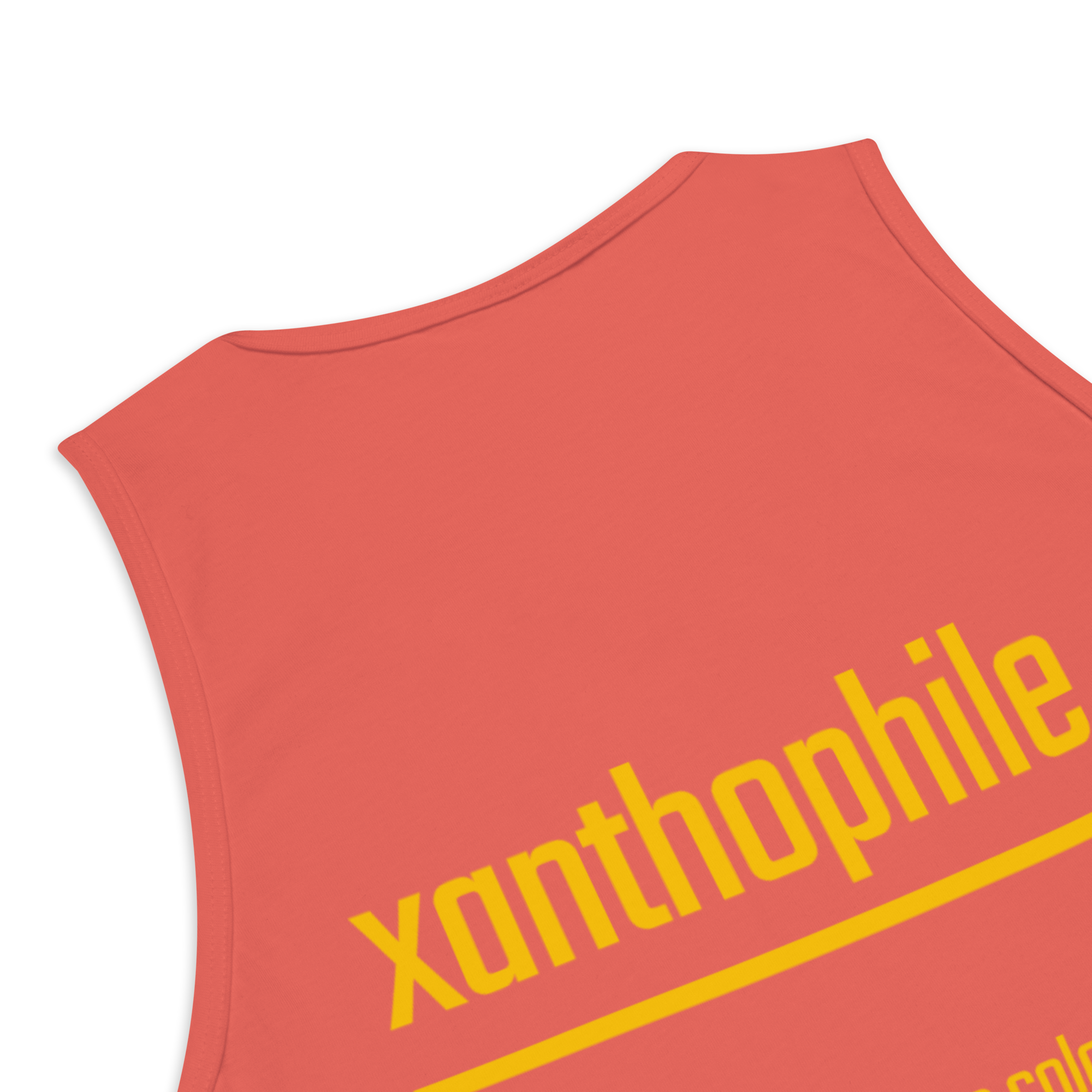Xantho Philos™ Tank Top in Coral for men, lightweight summer tank top with a vibrant casual tone