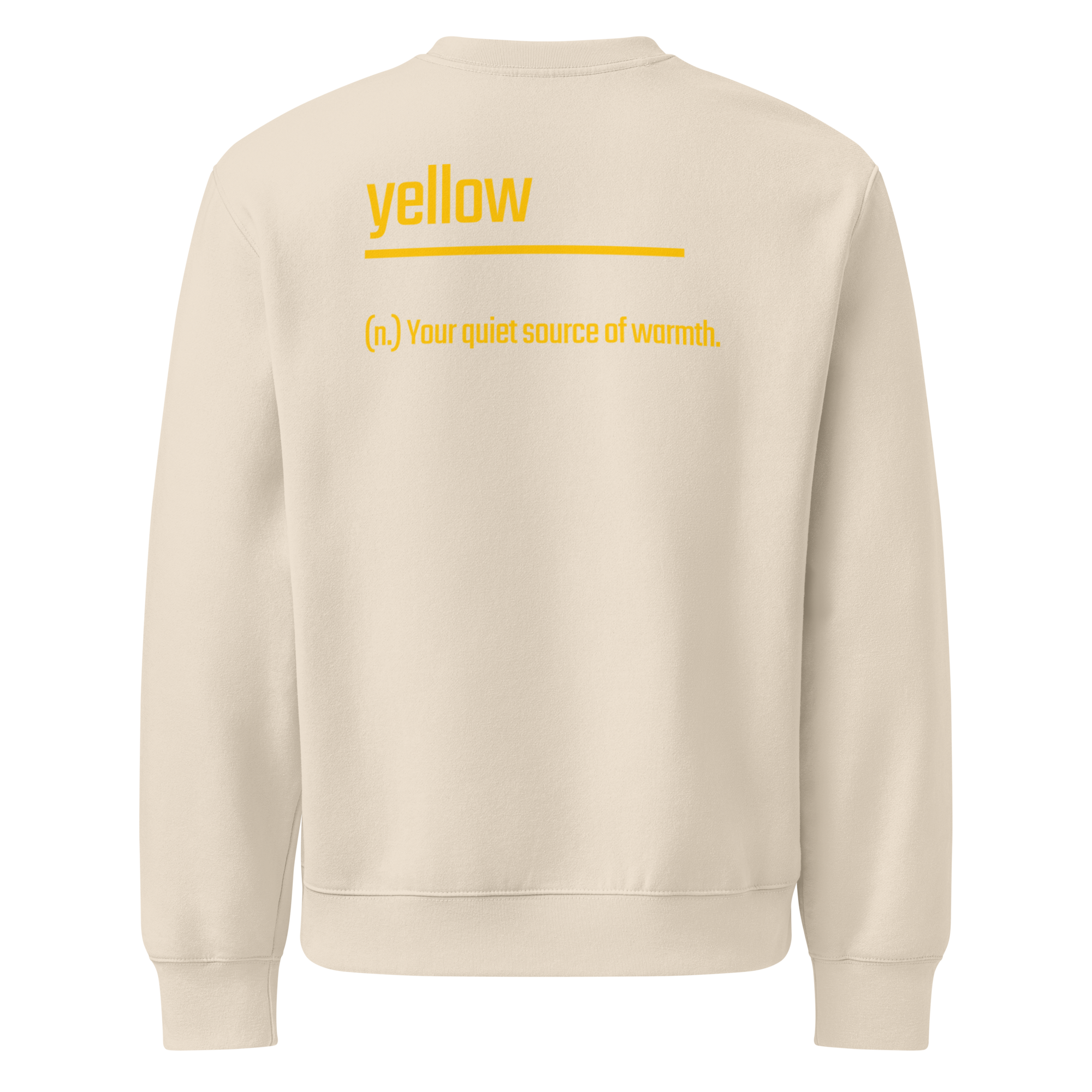 Xantho Philos™ Oversized Sweatshirt in Dust for men, soft neutral sweatshirt with a relaxed oversized fit