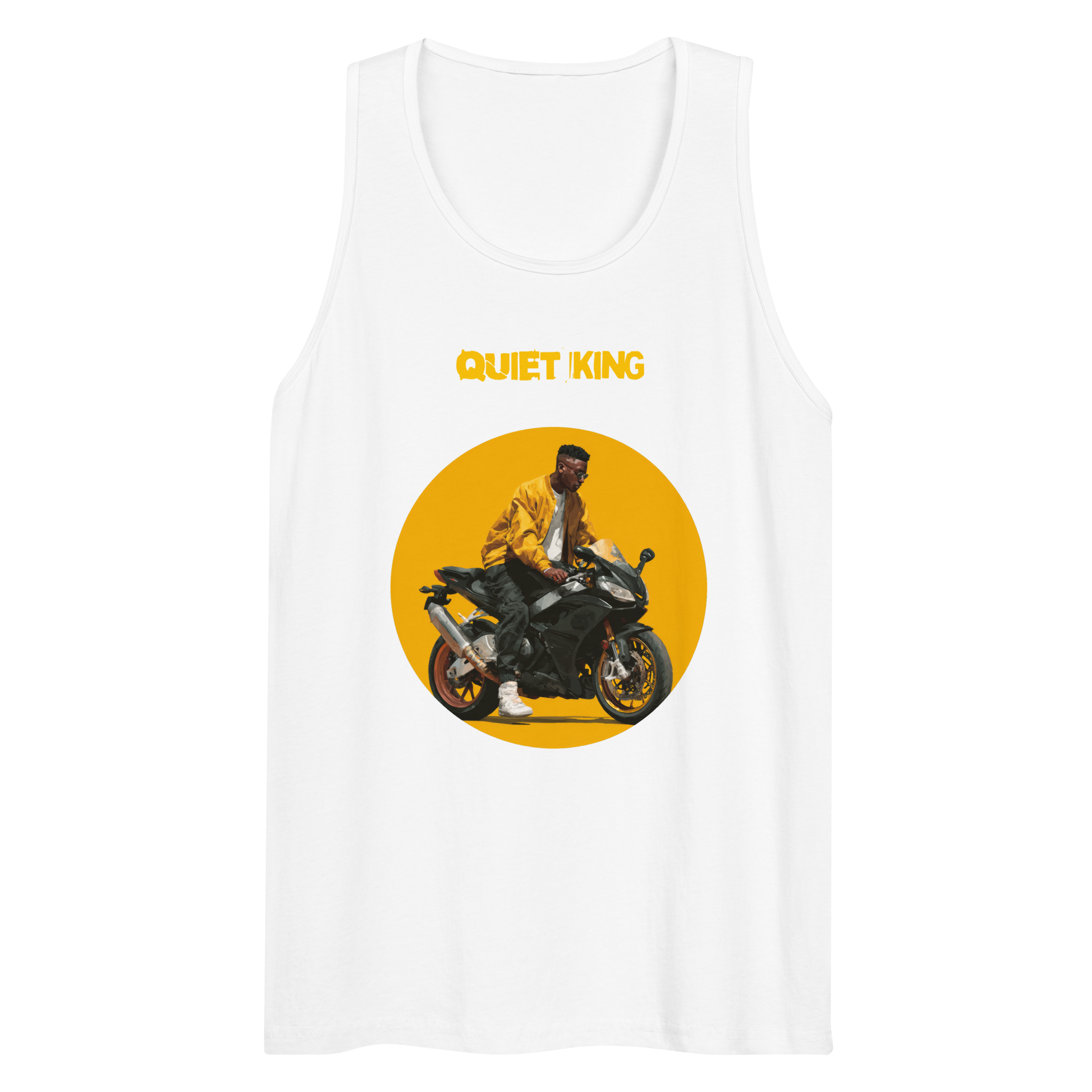 Xantho Philos™ Tank Top in White for men, crisp minimalist tank top with a breathable everyday fit