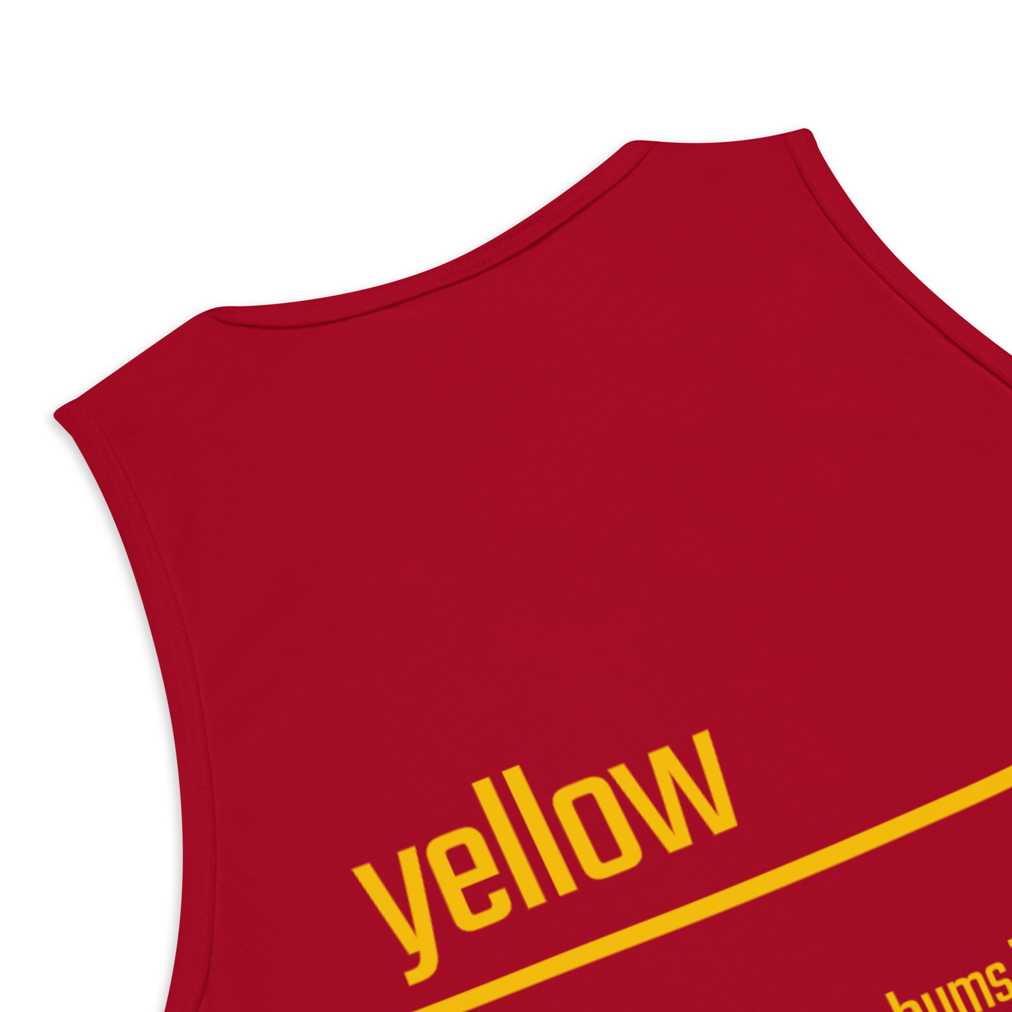 Xantho Philos™ Tank Top in Red for men, bold premium tank top with lightweight streetwear style